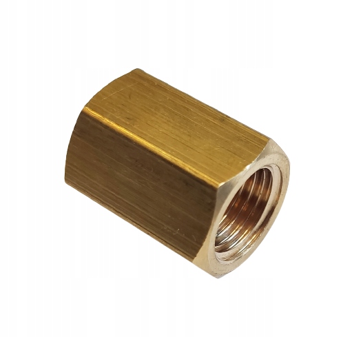 

Mosiężna Mufa 1/4" DN8 Mocna Polska