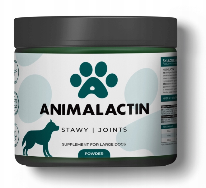 Animalactin pro velké psy, zdravé klouby MicroLactin prášek s odměrkou