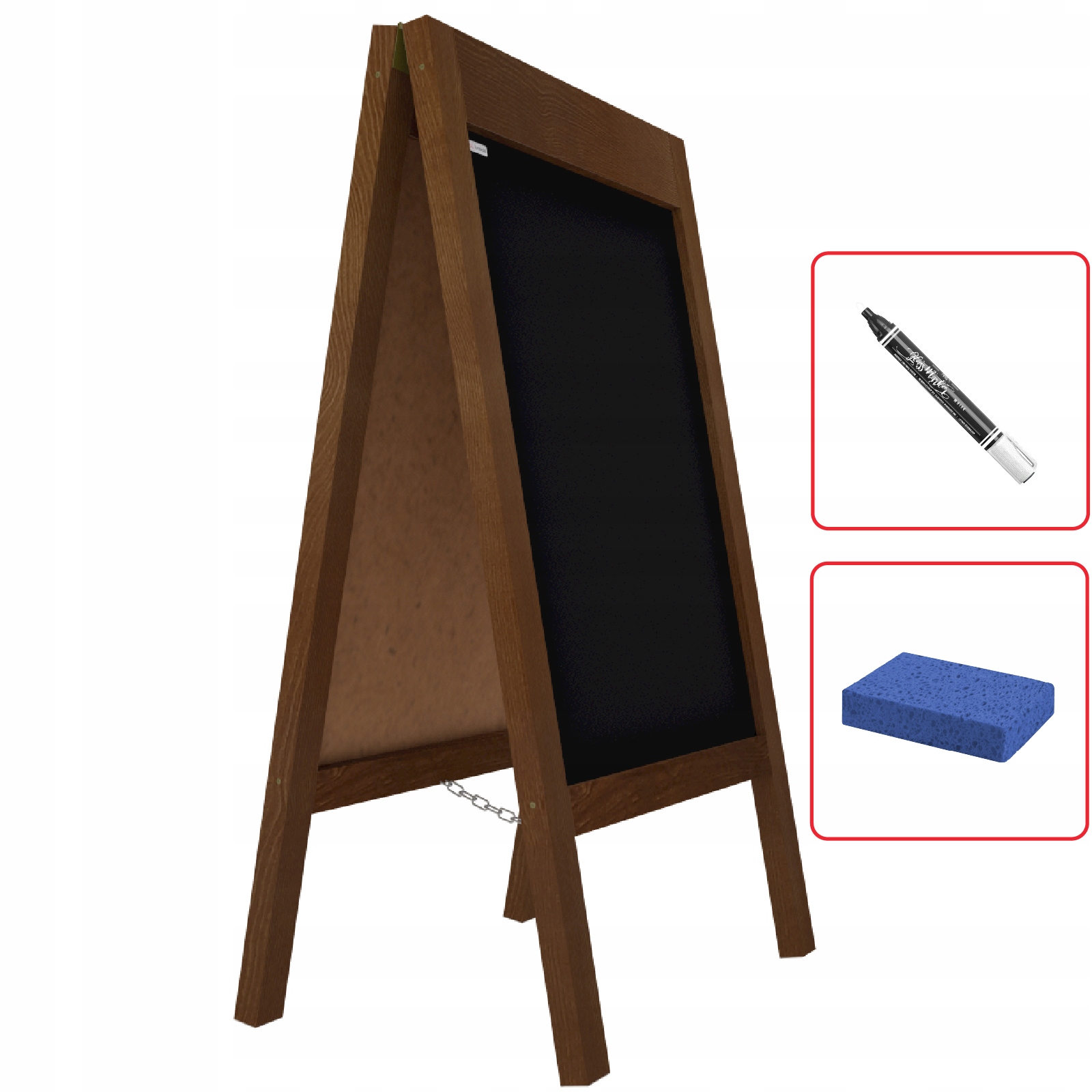 

Potykacz kredowy Szeroka Listwa 100x60 stojak