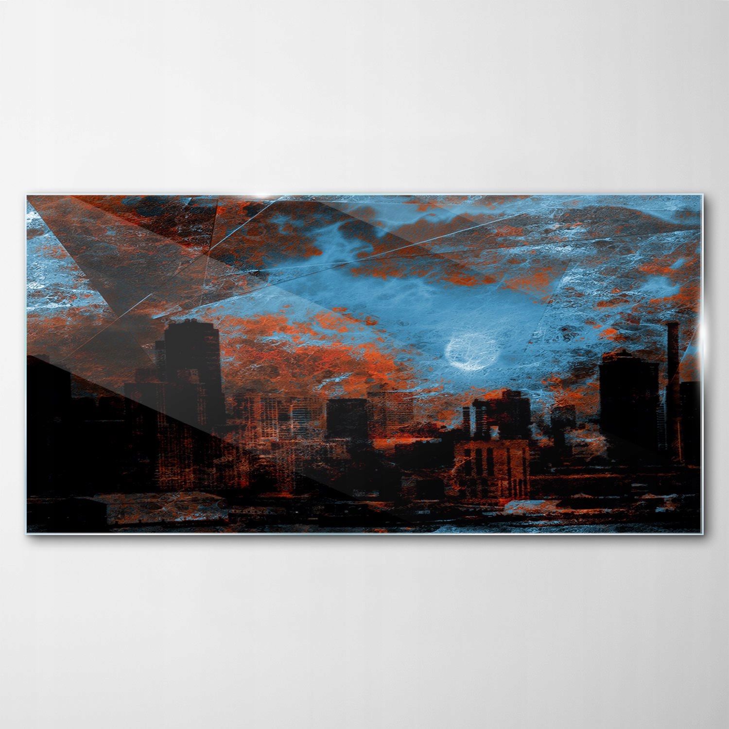 

Obraz na Szkle Dekor Nowy York Abstrakcja 120x60