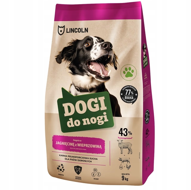 Levně Dogy na nohy Jehněčí s vepřovým masem 9 kg