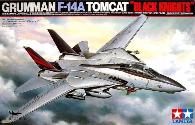 Tamiya 60313 F-14A Tomcat Black Knights Letadlo Měřítko 1/32 Hobby