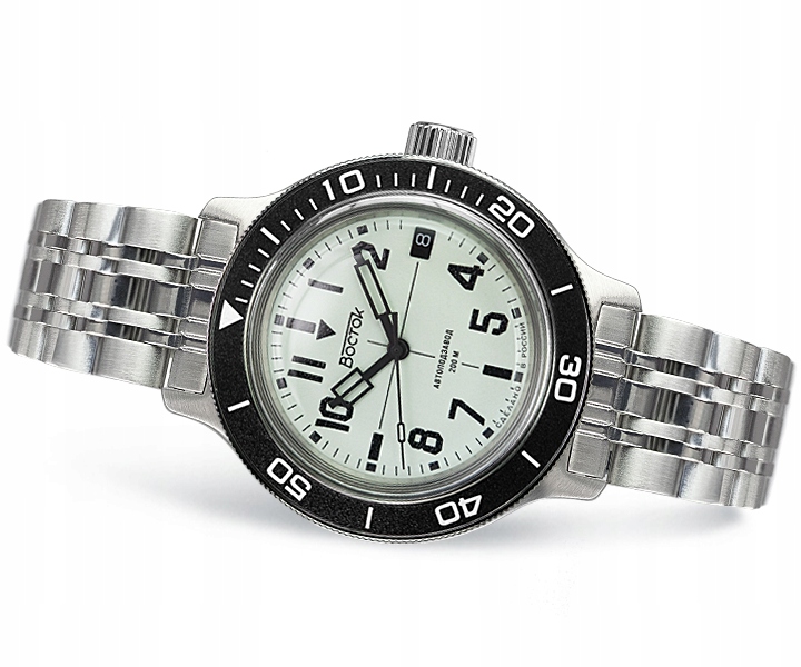 Hodinky Vostok Automat Amphibia Nurek 20ATM 72012B Diver