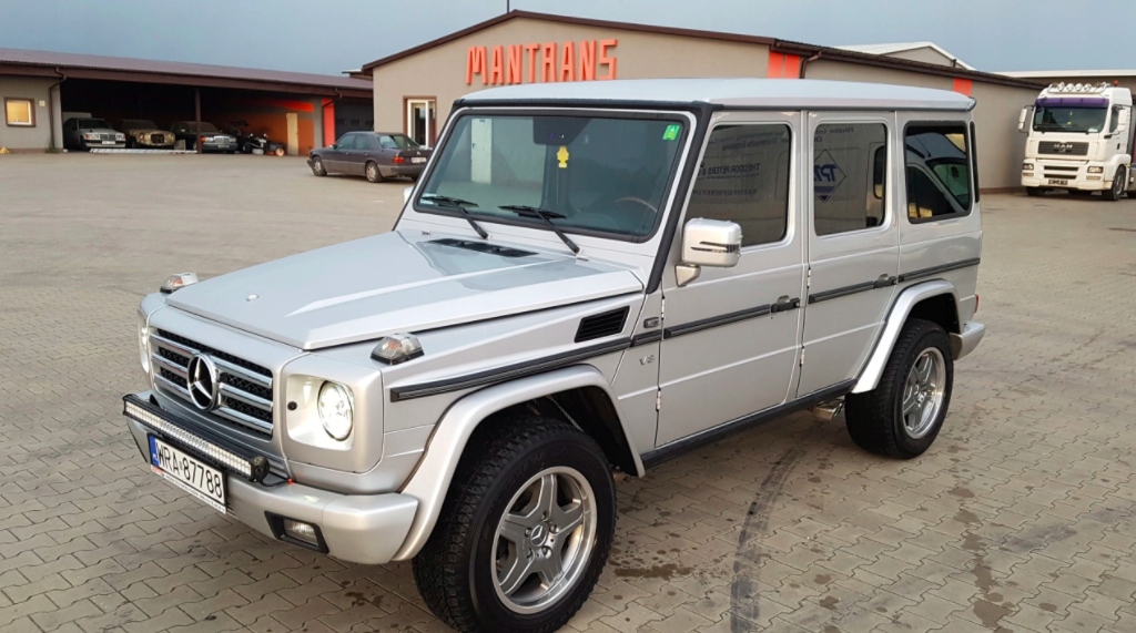 MERCEDES G klasa W 460 LISTWY PROGOWE 5 drzwi Numer katalogowy części 12