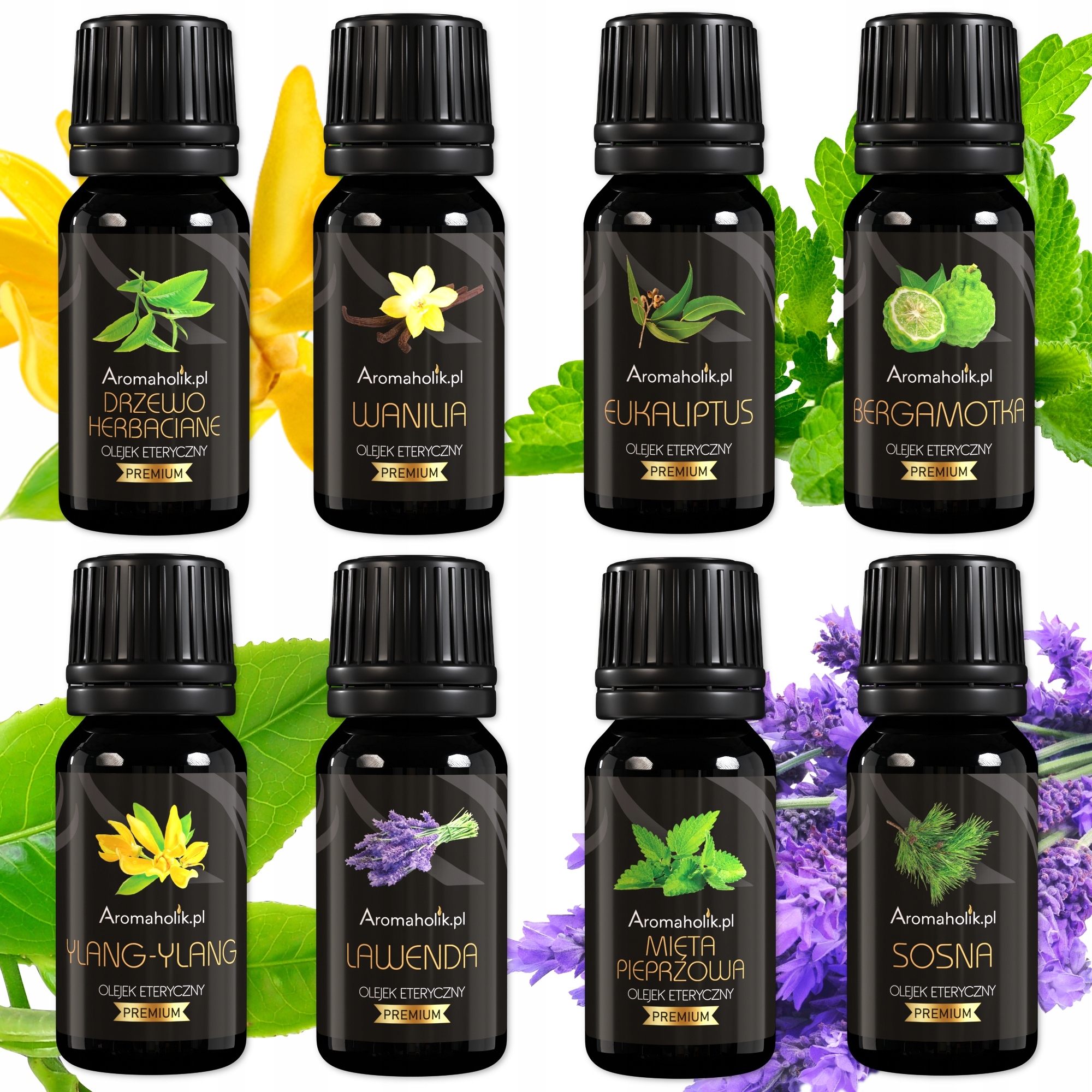 Olejki Aromatyczne do Aromatyzera 100% Naturalne