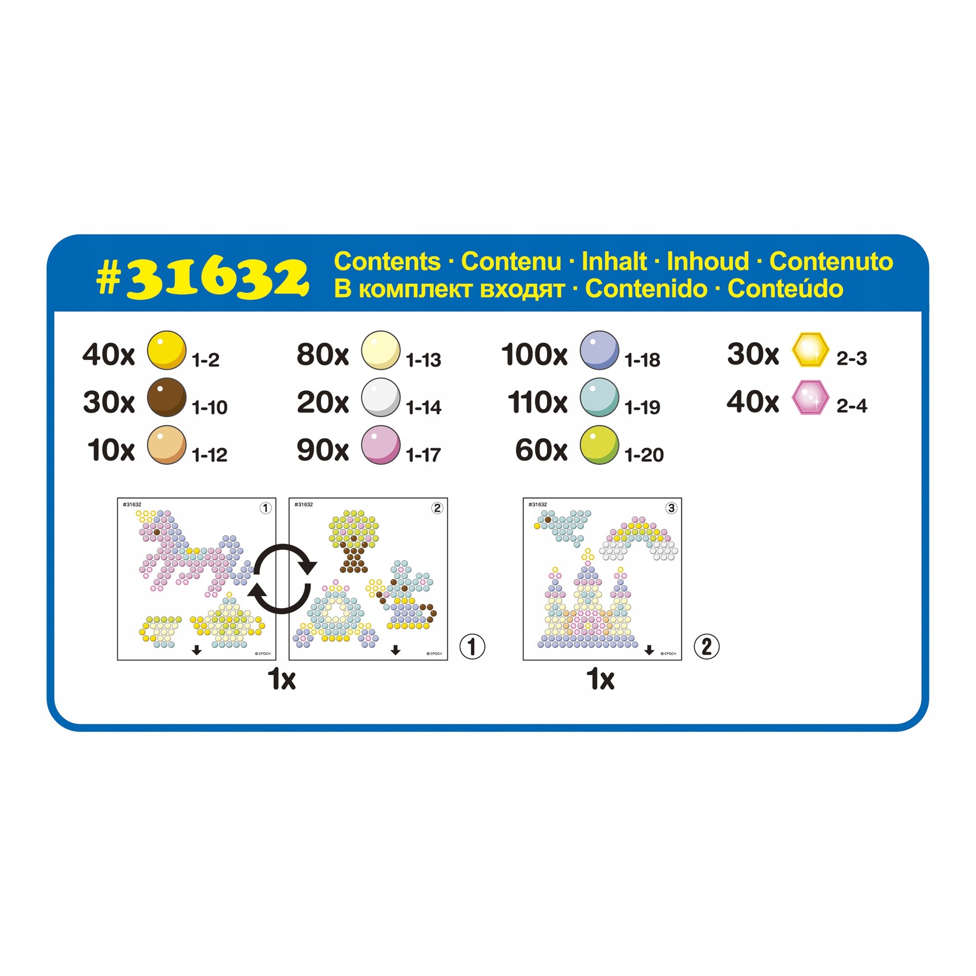 Aquabeads Zestaw pastelowej Bajkolandii 31632 Certyfikaty, opinie, atesty CE