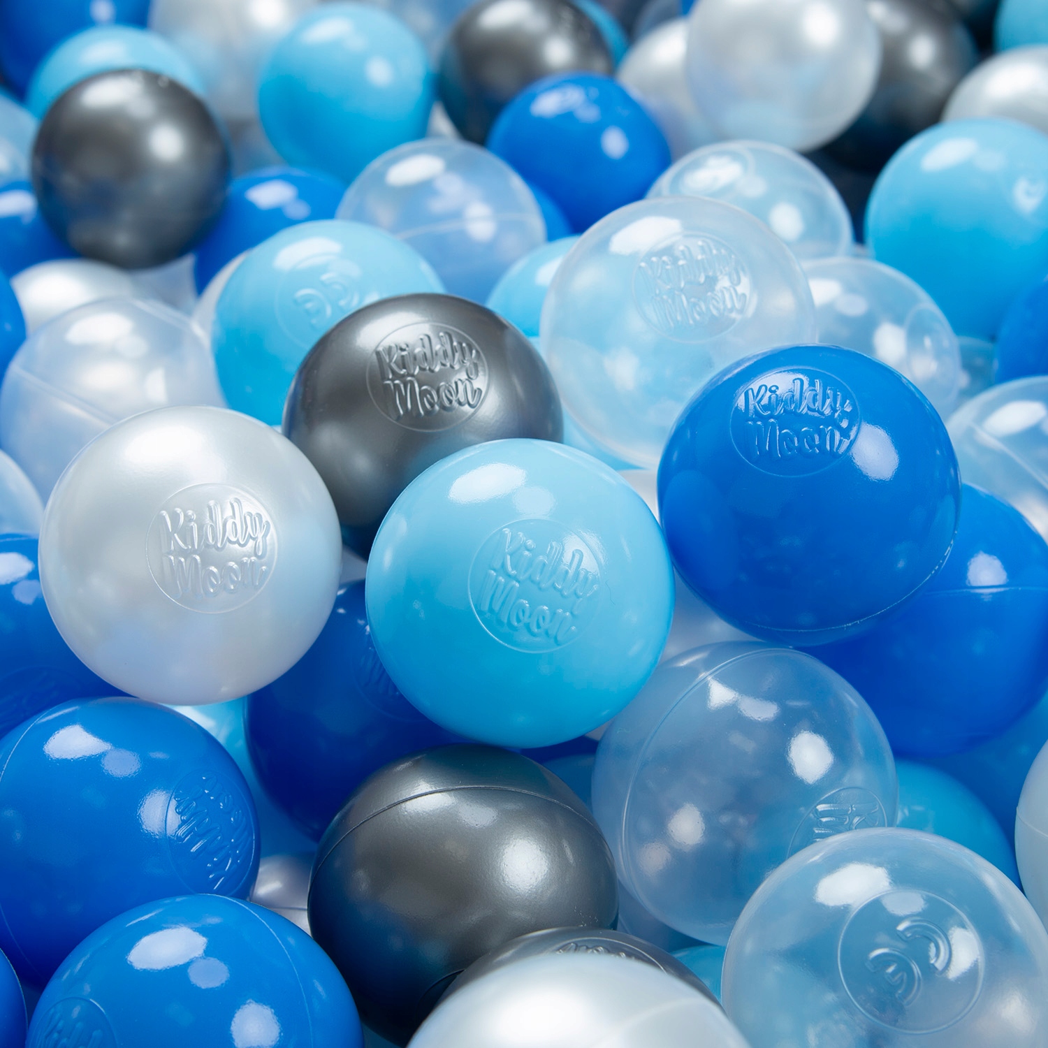 KiddyMoon kolorowe KULKI PIŁECZKI 7cm Zestaw 300 Stan opakowania oryginalne