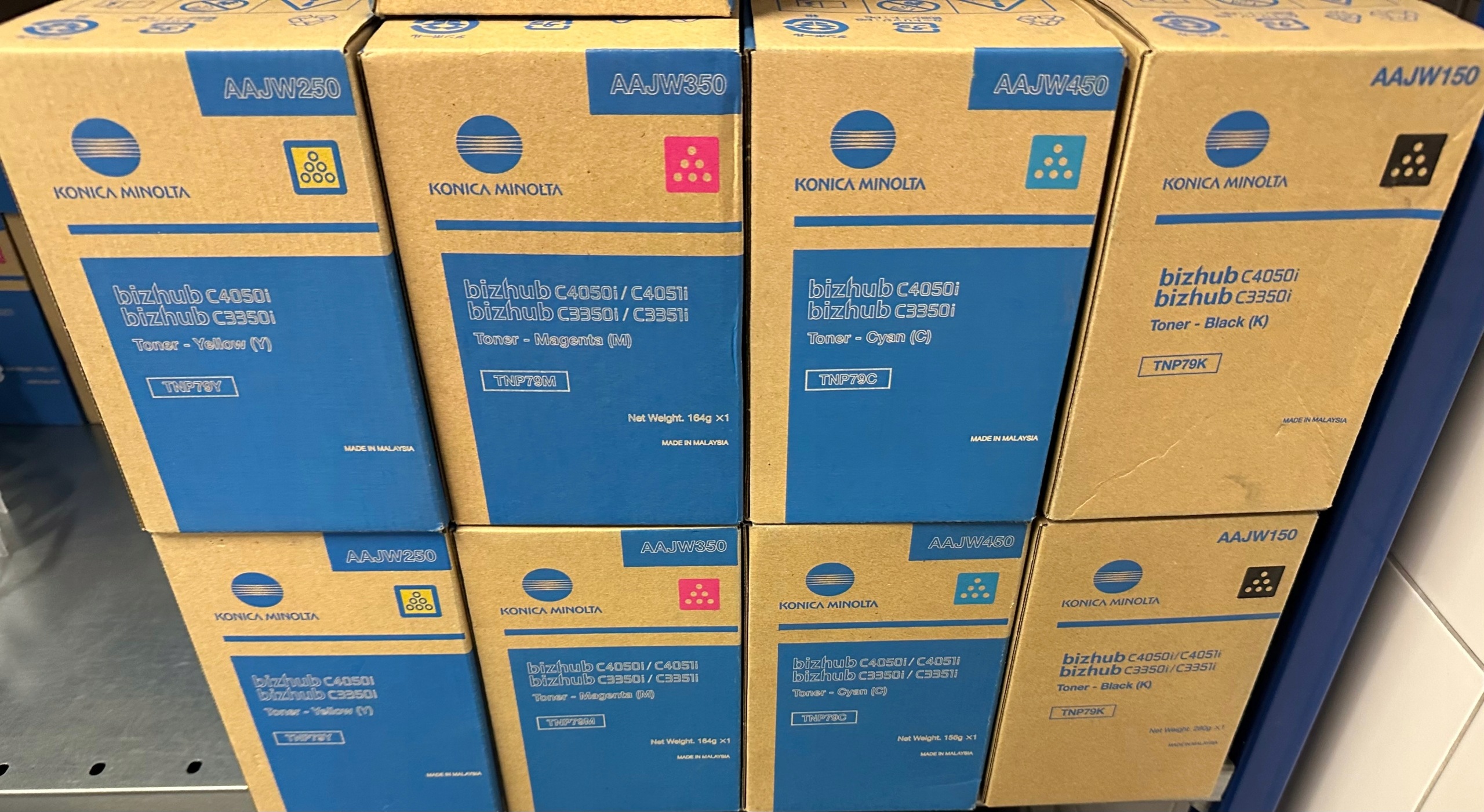 Toner Konica Minolta/Develop TNP-79M AAJW350 Originál pro Bizhub C4050i