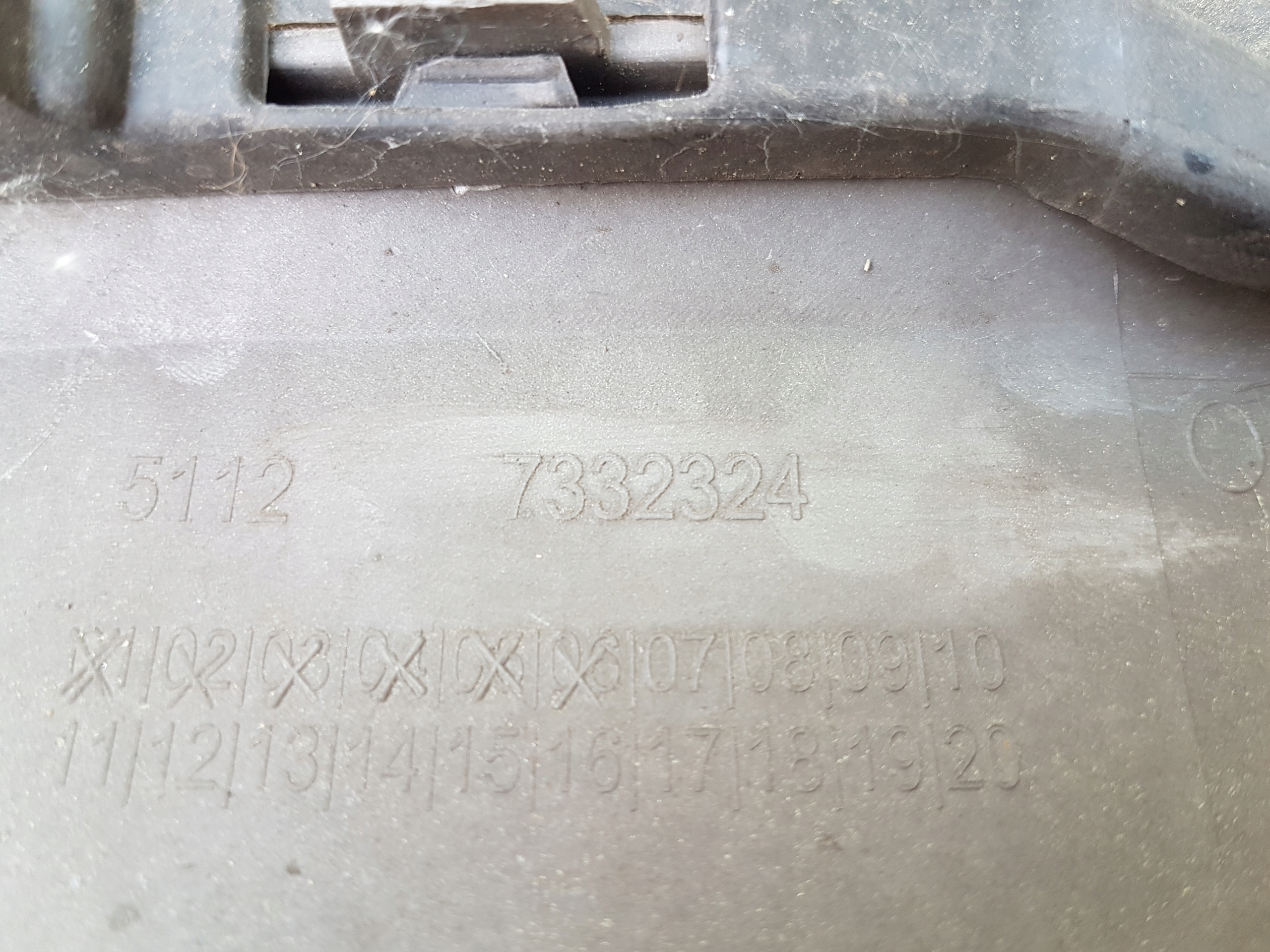 bumper rear BMW X1 F48 7332324