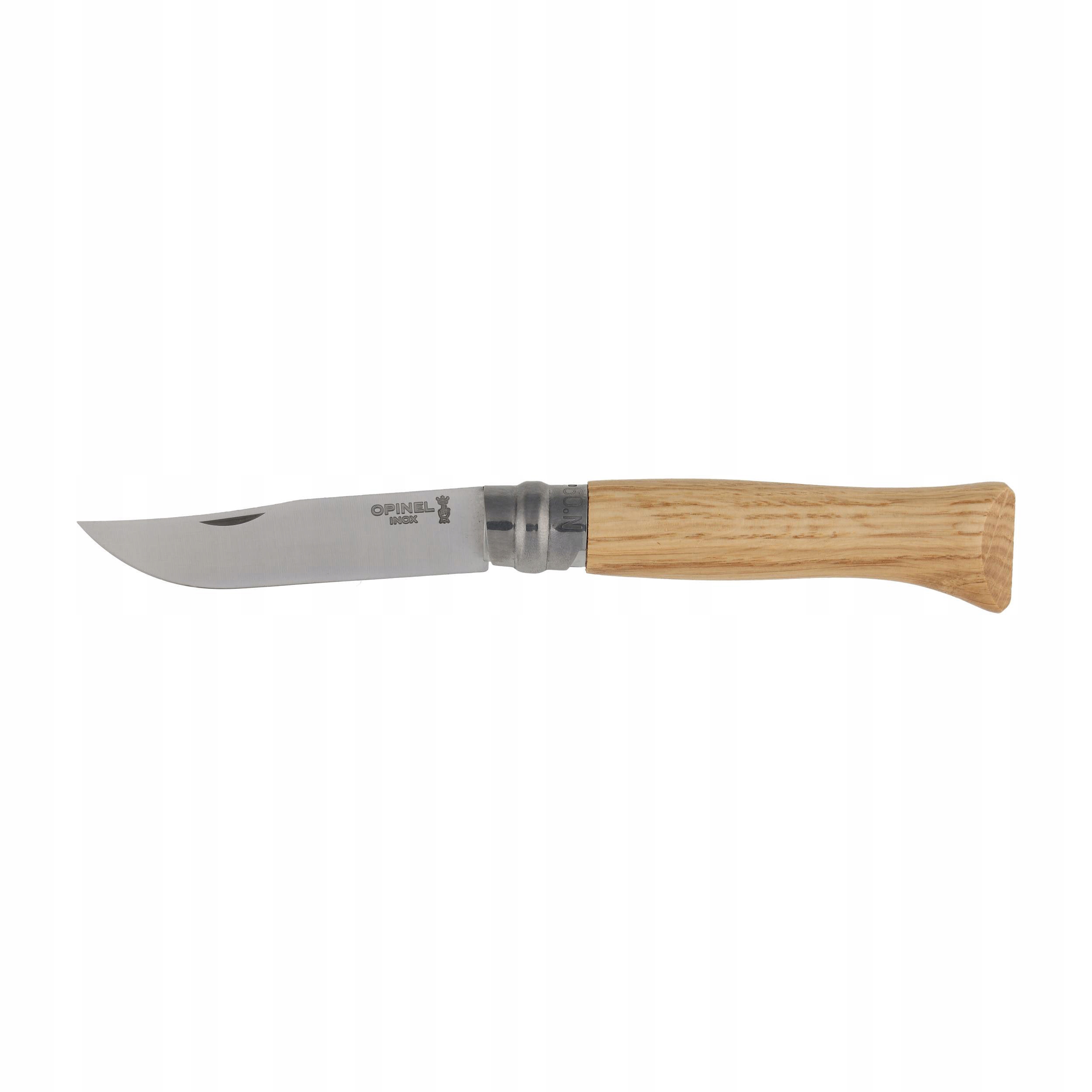 Nóż składany Opinel 09 inox dąb