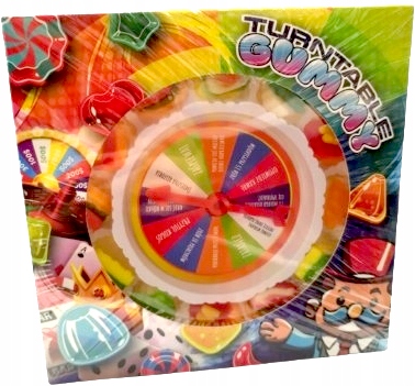 Levně Anba Turntable Gummy Candy Otočný stůl s gely Challange 38g 12 Ks