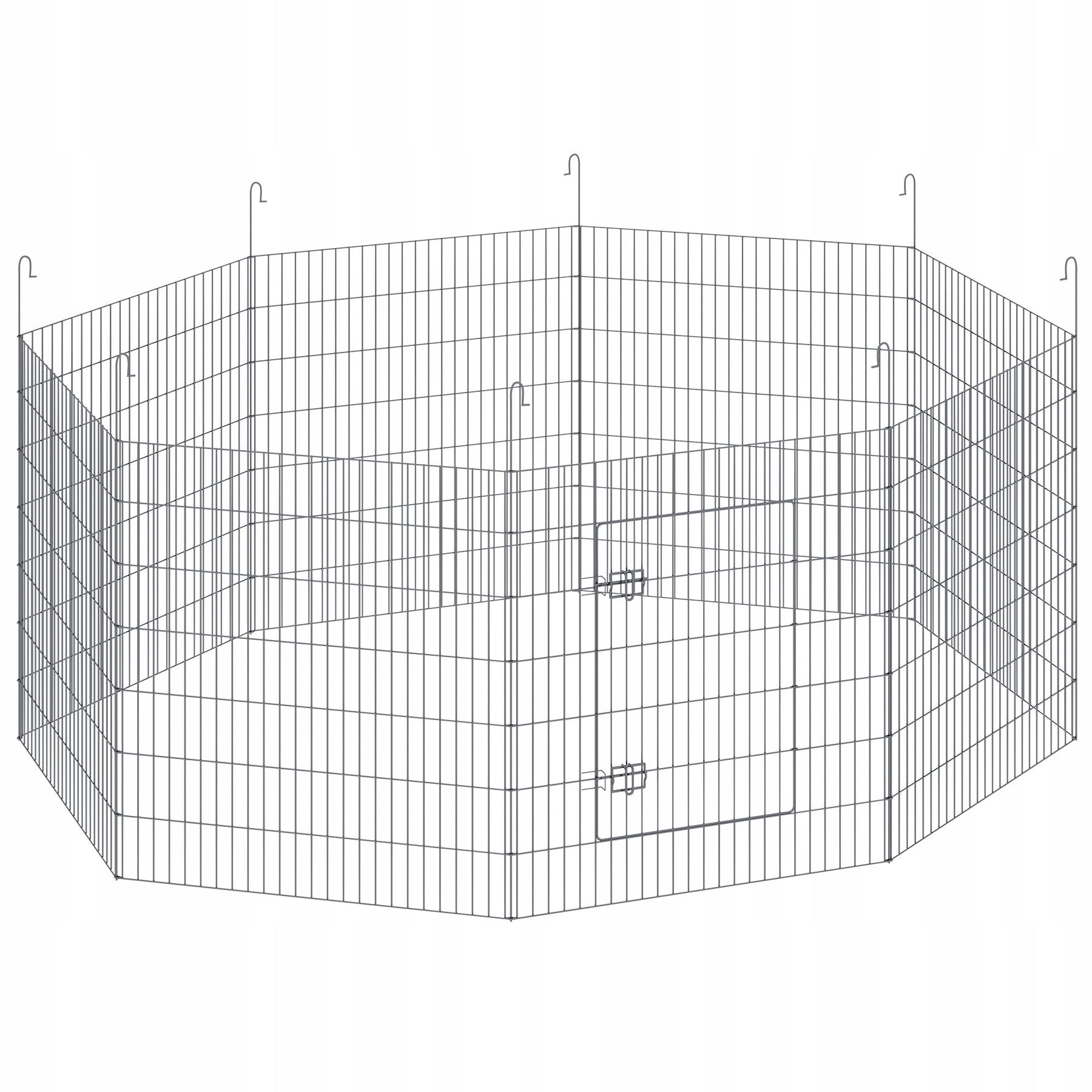 Výběh s bezpečnostní sítí, zasouvací systém, Ø 204cm