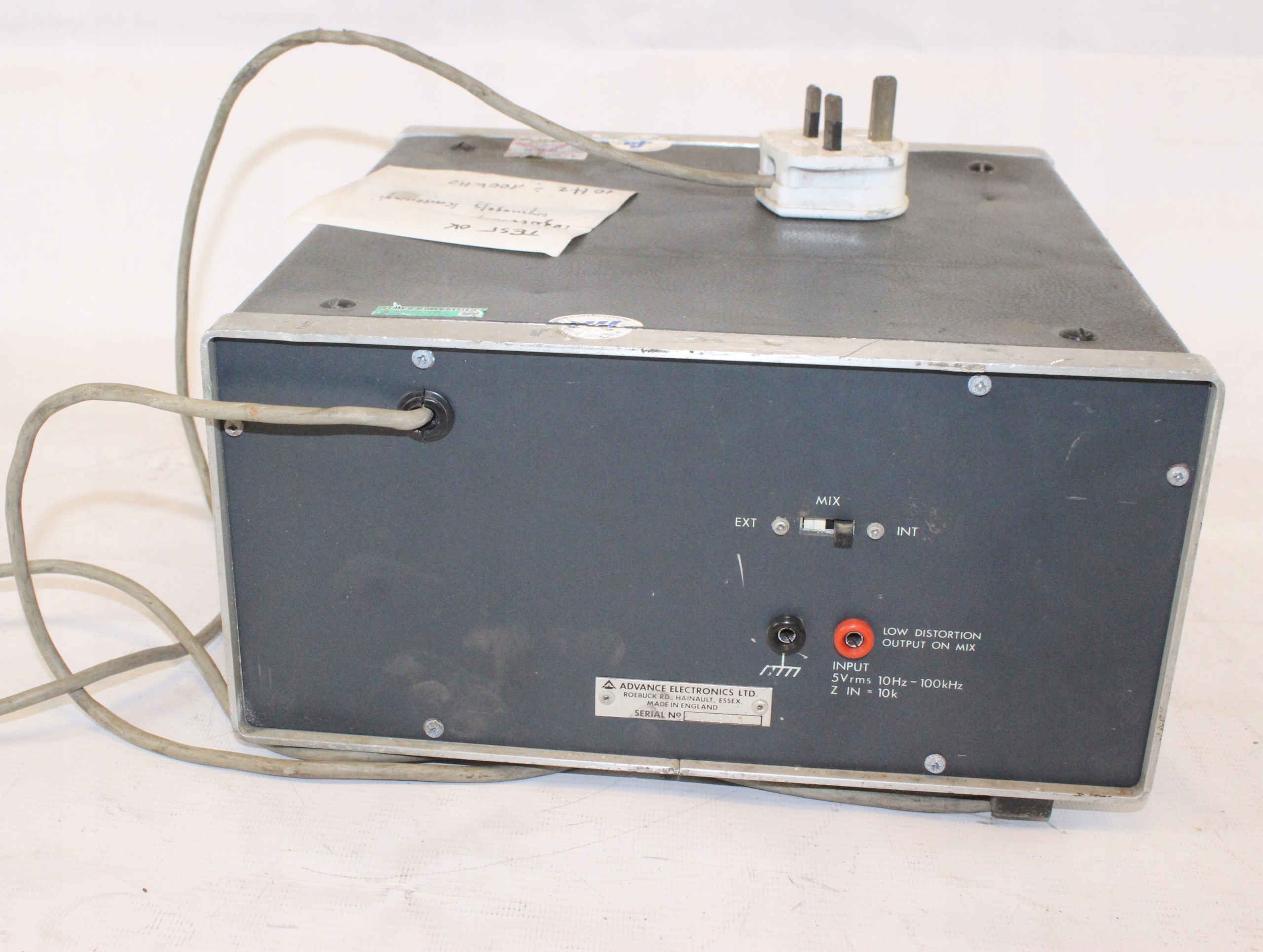 Advance Generator sygnału 10Hz-100kHz Kod producenta 10Hz-100kHz