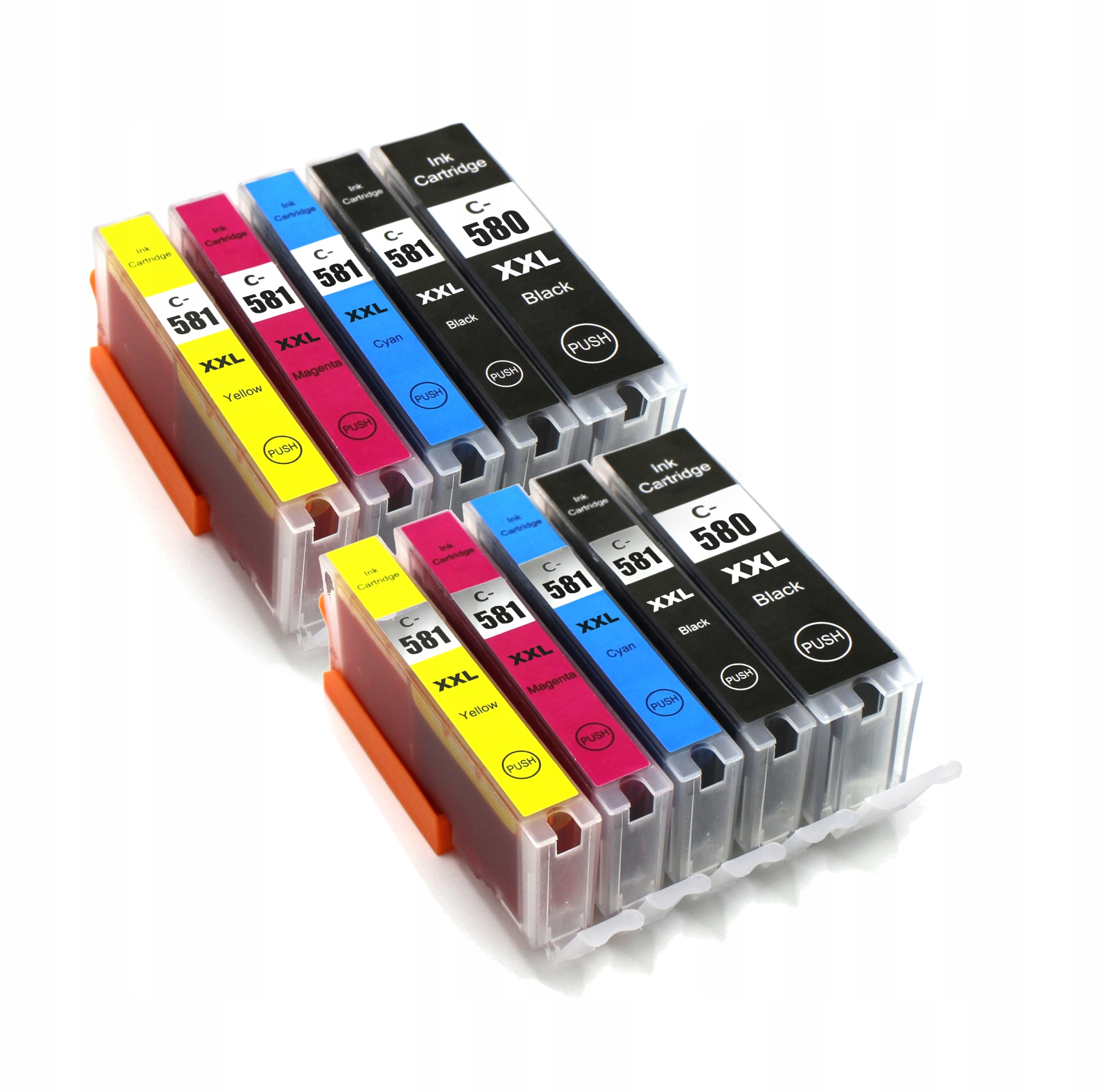 

10x Tusz Do Canon TS6300 TS6350 TS6351 TS8100