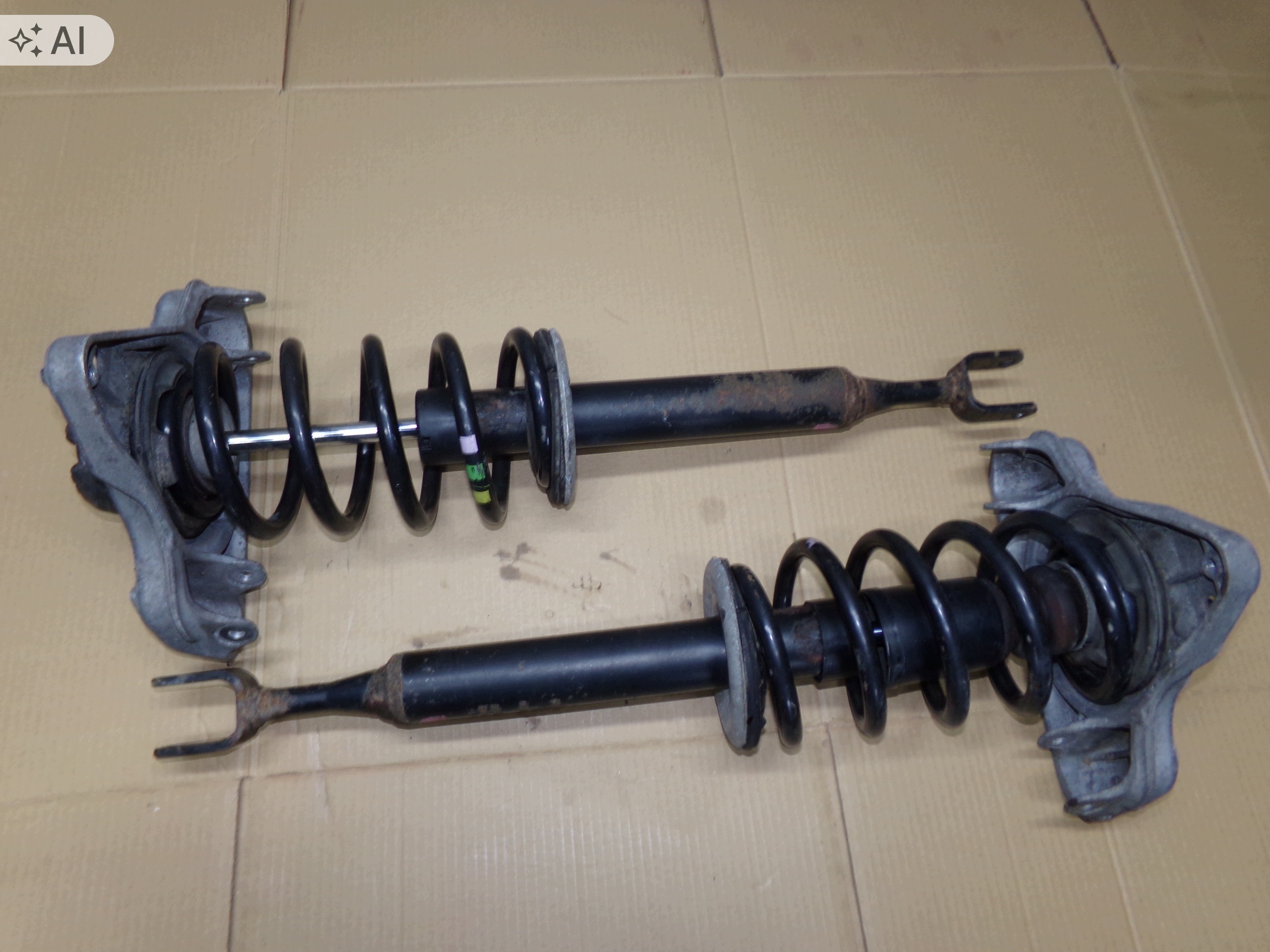 shock absorber spring front AUDI A4 B6 1.6