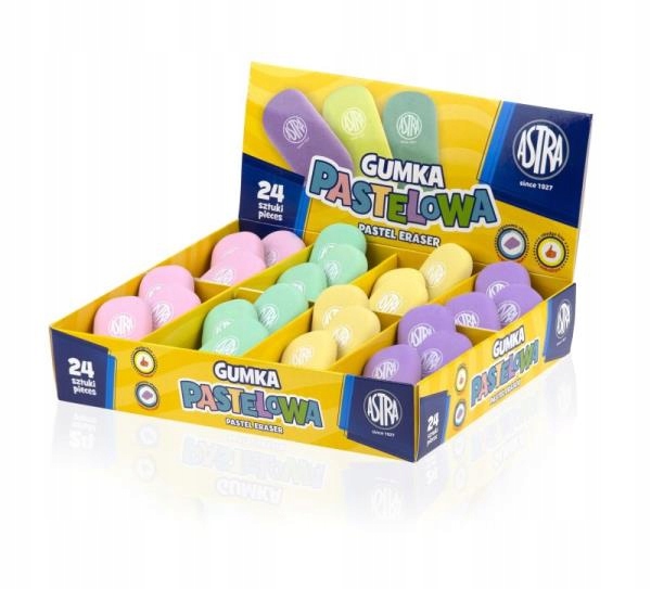 

Gumka Do Mazania Astra Pastelowa