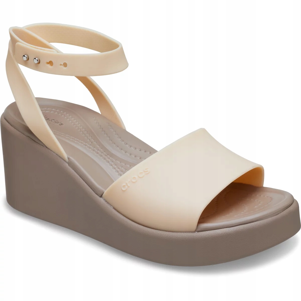 Dámské sandály Koturn Crocs Brooklyn Ankle Strap 209406 Wedge 41-42