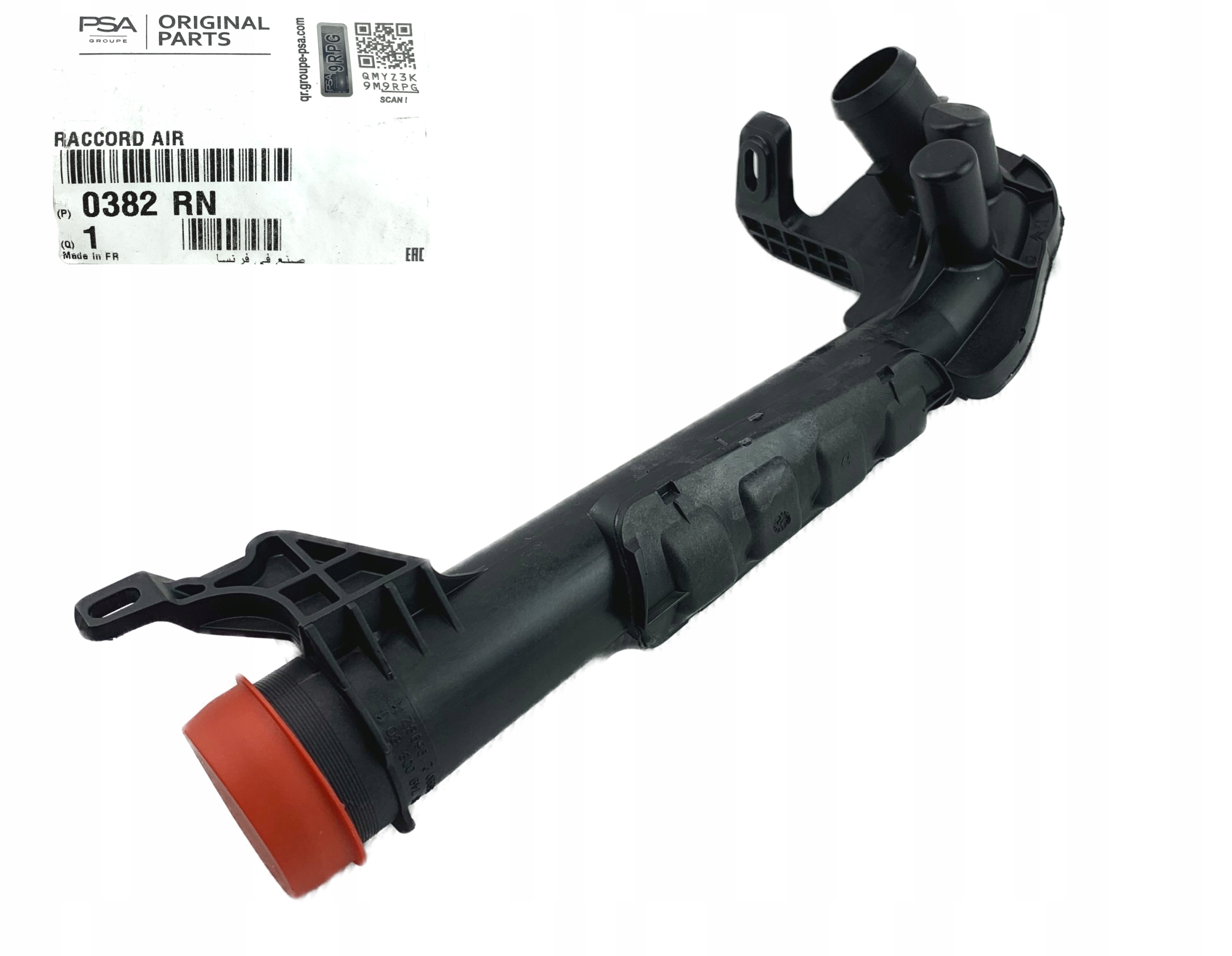 0382.RN - ВОЗДУХОВОД 2.0 HDI PEUGEOT 407 RCZ ORIG