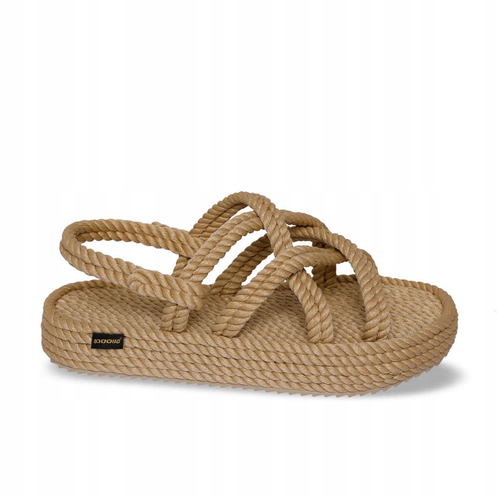 Dámské sandály na platformě Bohonomad Bodrum 37, Béžová, Městské