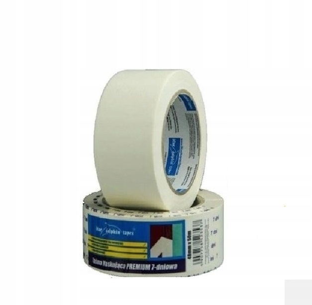 

Taśma Malarska Blue Dolphin 7 Dniowa 38mm x 50m