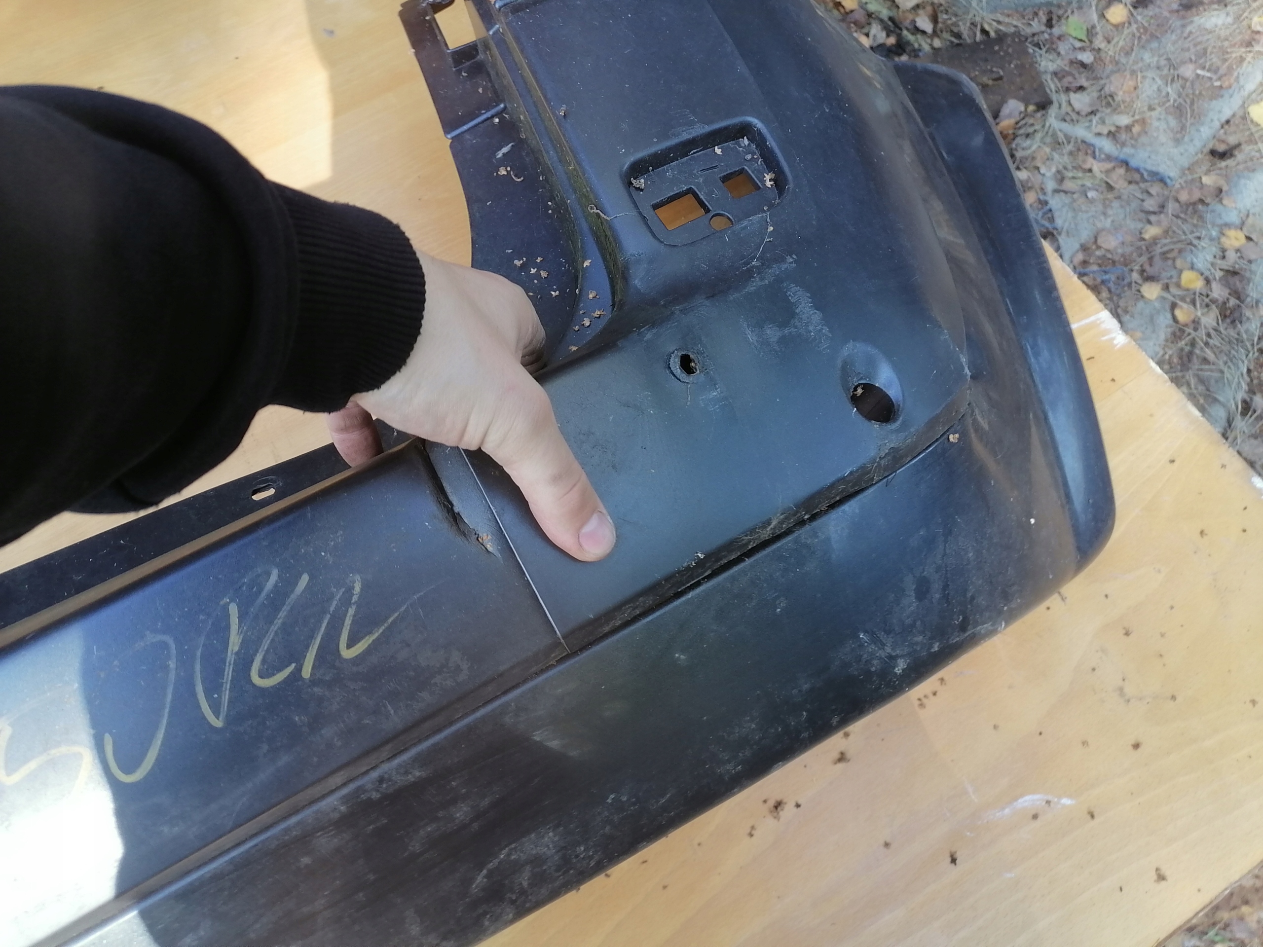 bumper rear part RENAULT SCENIC II PDC 8200141081