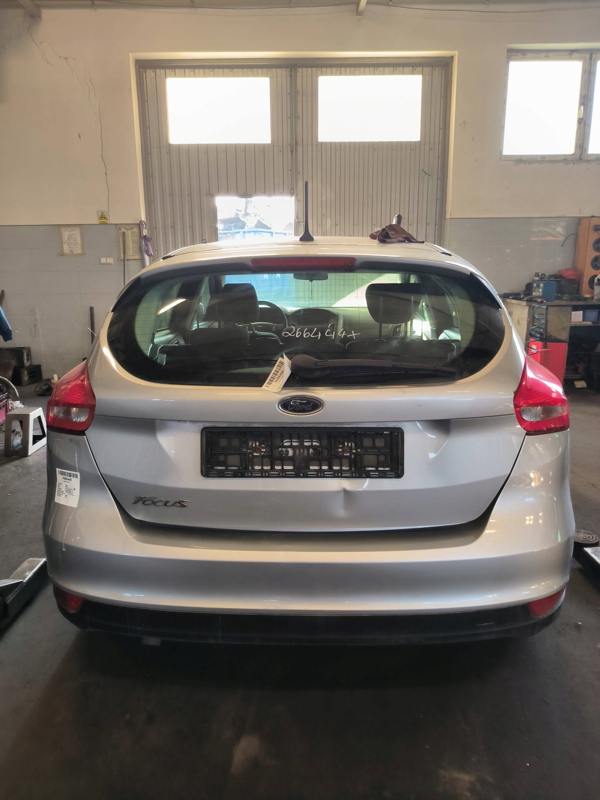 bumper rear part ZJNC FORD FOCUS MK3 HB LIFT