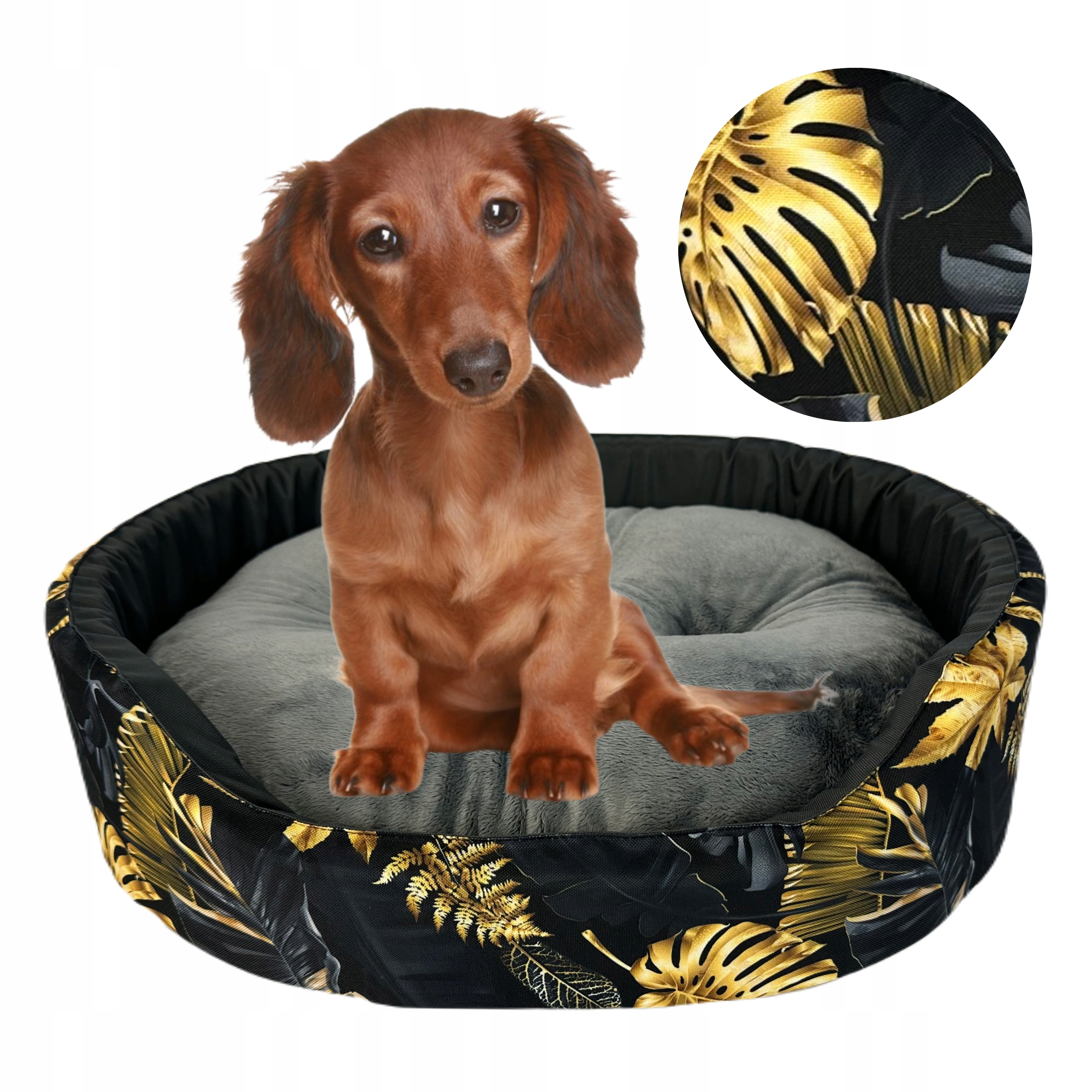 Levně Psí pelíšek Pelíšek Potah Kotec vodotěsná, velikost M 111 Barvy Listů