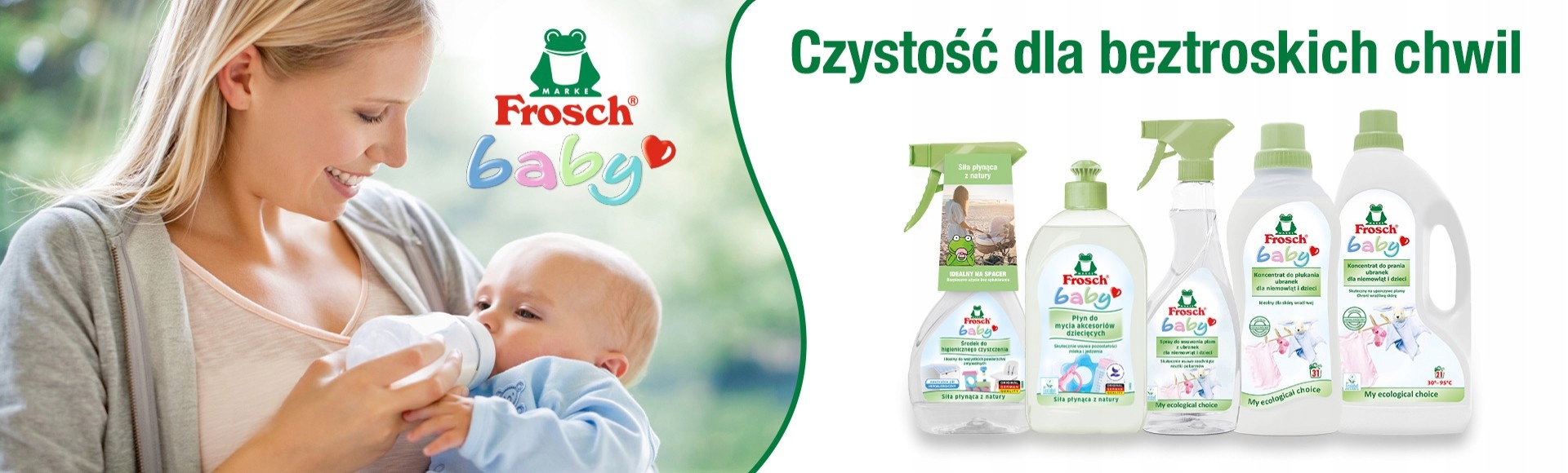 FROSCH, Baby , koncentrat, do płukania, tkanin, 750 ml