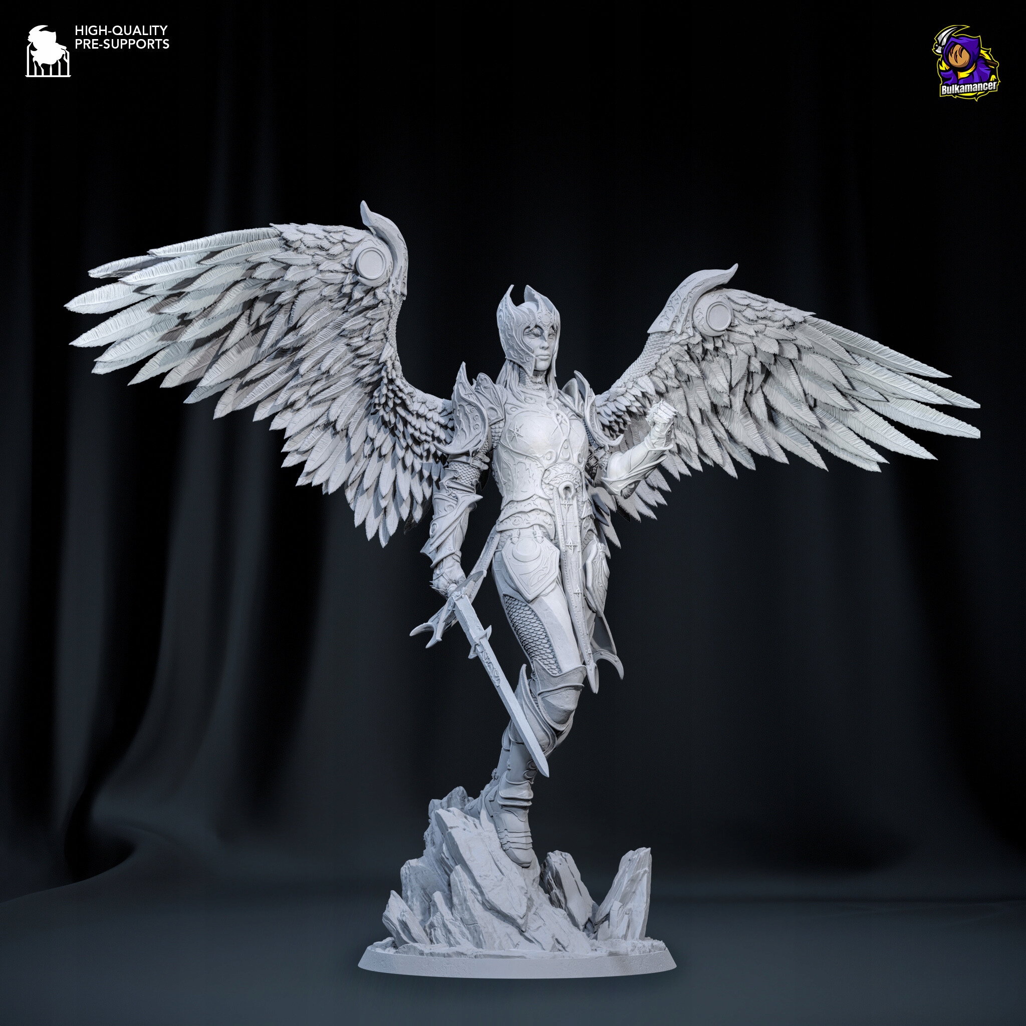 Figurka Dame Aylin Baldur's Gate 3 Bulkamancer Sculpts 3D tisk