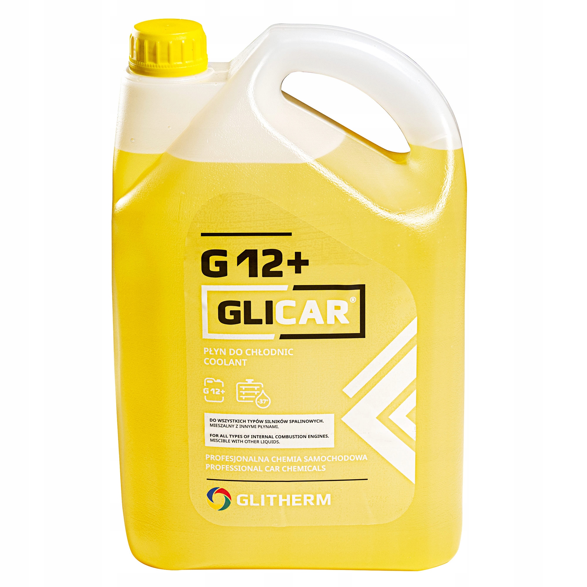 Płyn do chłodnic G12+ Glicar gotowy -37°C 5L