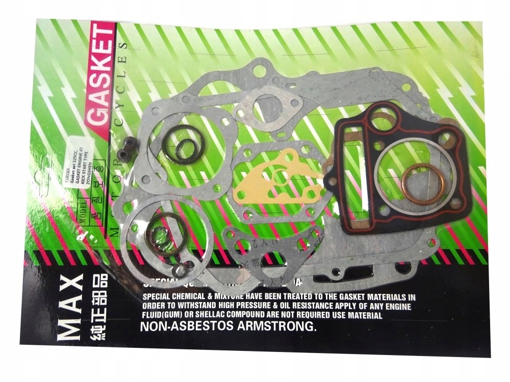 Zestaw uszczelek silnika Junak Oe do Zongshen 125 4T Fmb Fmi cylinder 54mm