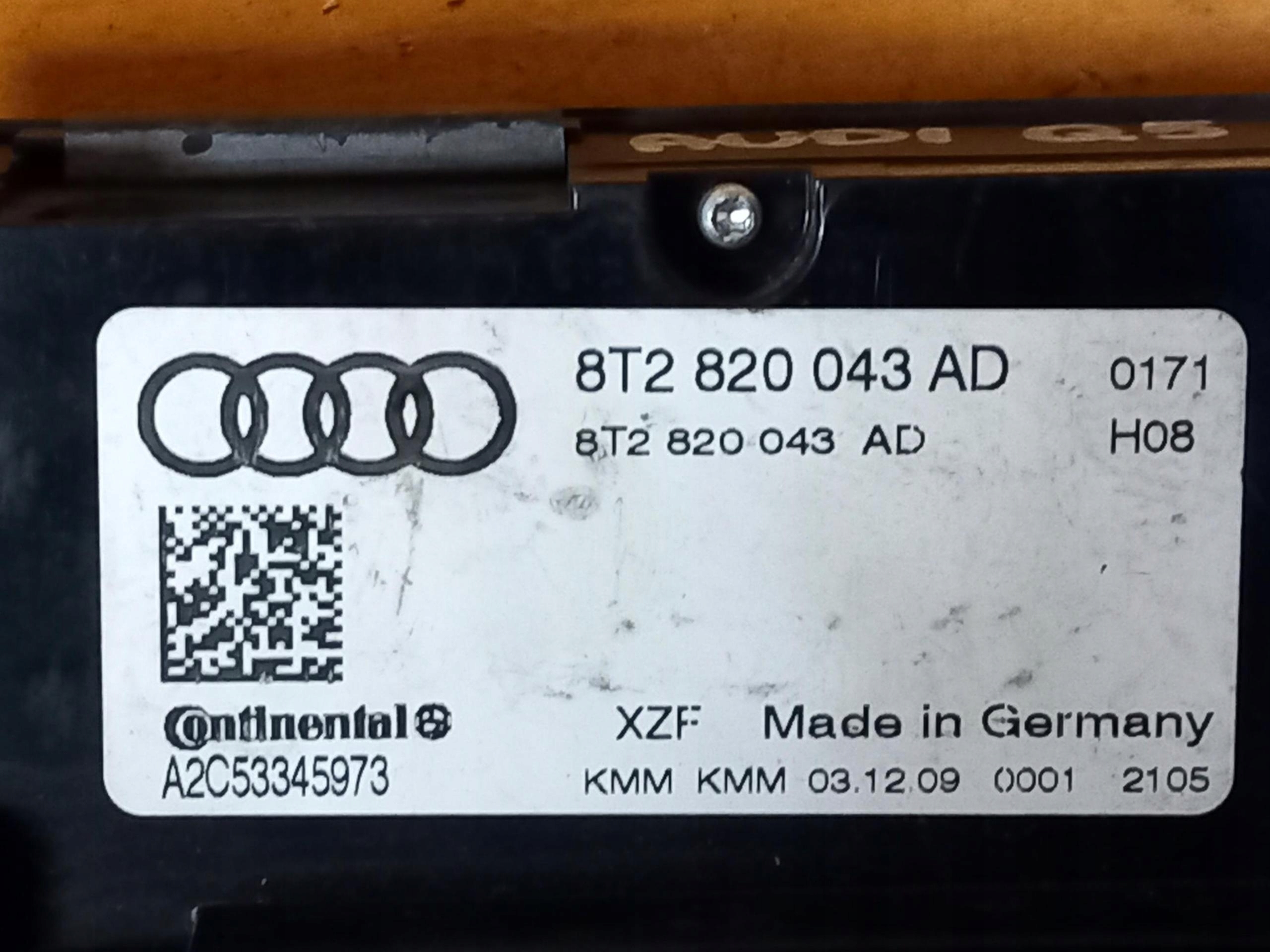 COMANDI CLIMA AUDI Q5 e 8R 8T2820043AD 07-15