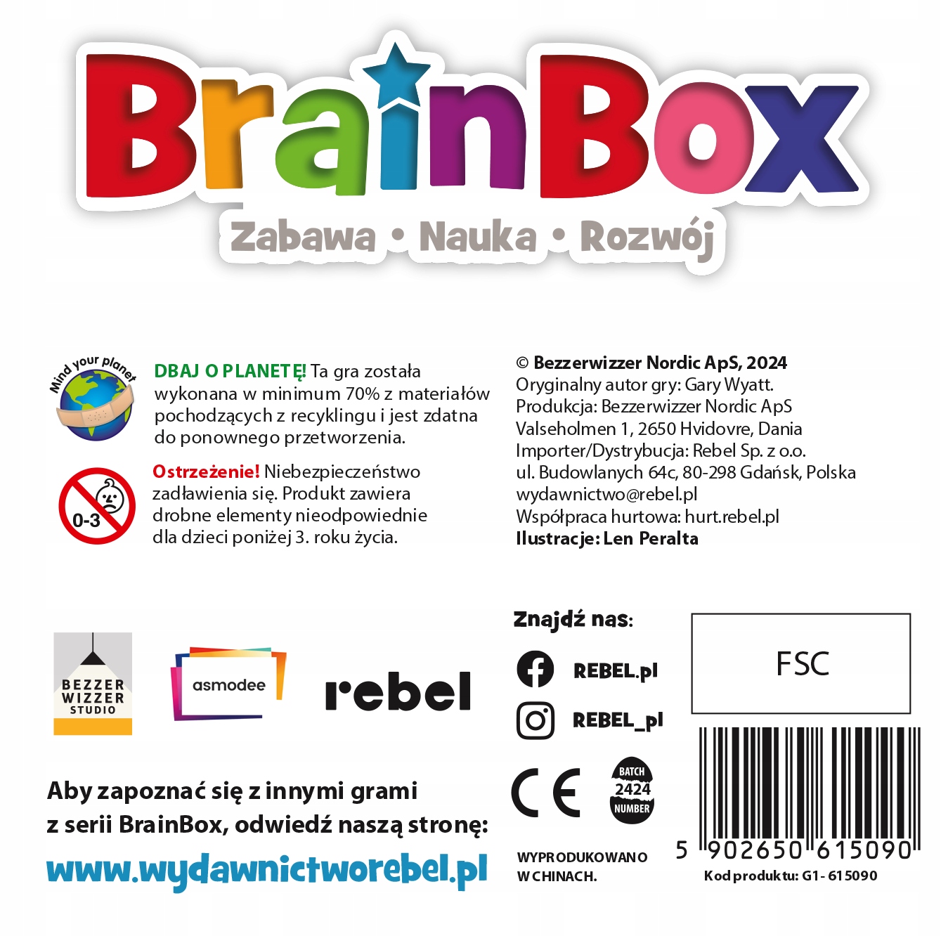 BrainBox - Matematyka dla najmłodszych (druga edycja) PL Kod producenta MY FIRST MATH