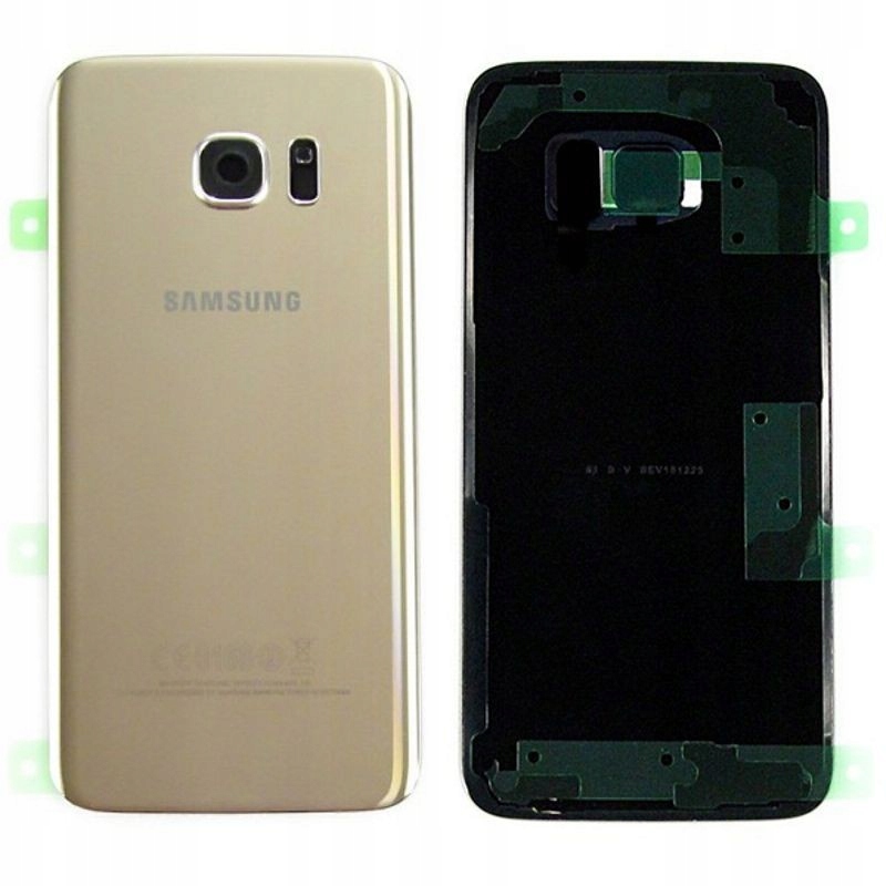 

Org Szyba Klapka Plecki Samsung S7 Edge G935 Gold