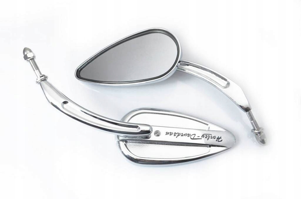 MT395-TS-CH - ХРОМОВАНІ ДЗЕРКАЛА HARLEY DAVIDSON SOFTAIL DYNA