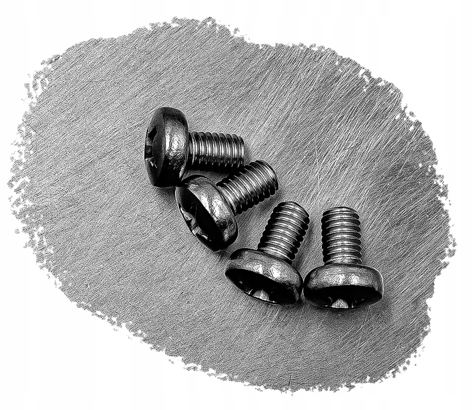 

M6x10 Wkręt Walcowy Krzyżak Nierdzewny 7985 (10)