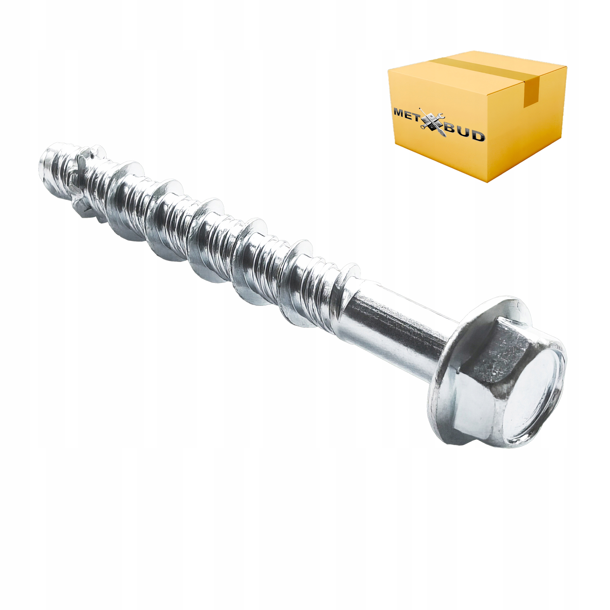 Šroub Do Betonu Na Klíč S Podložkou Pozink 16,5X115 10 Ks