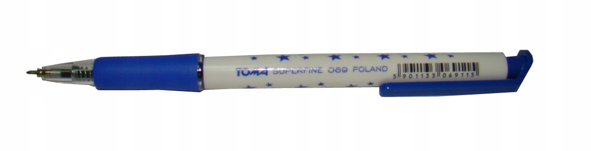 

Automatyczny długopis Toma 069 gwiazdki niebieski