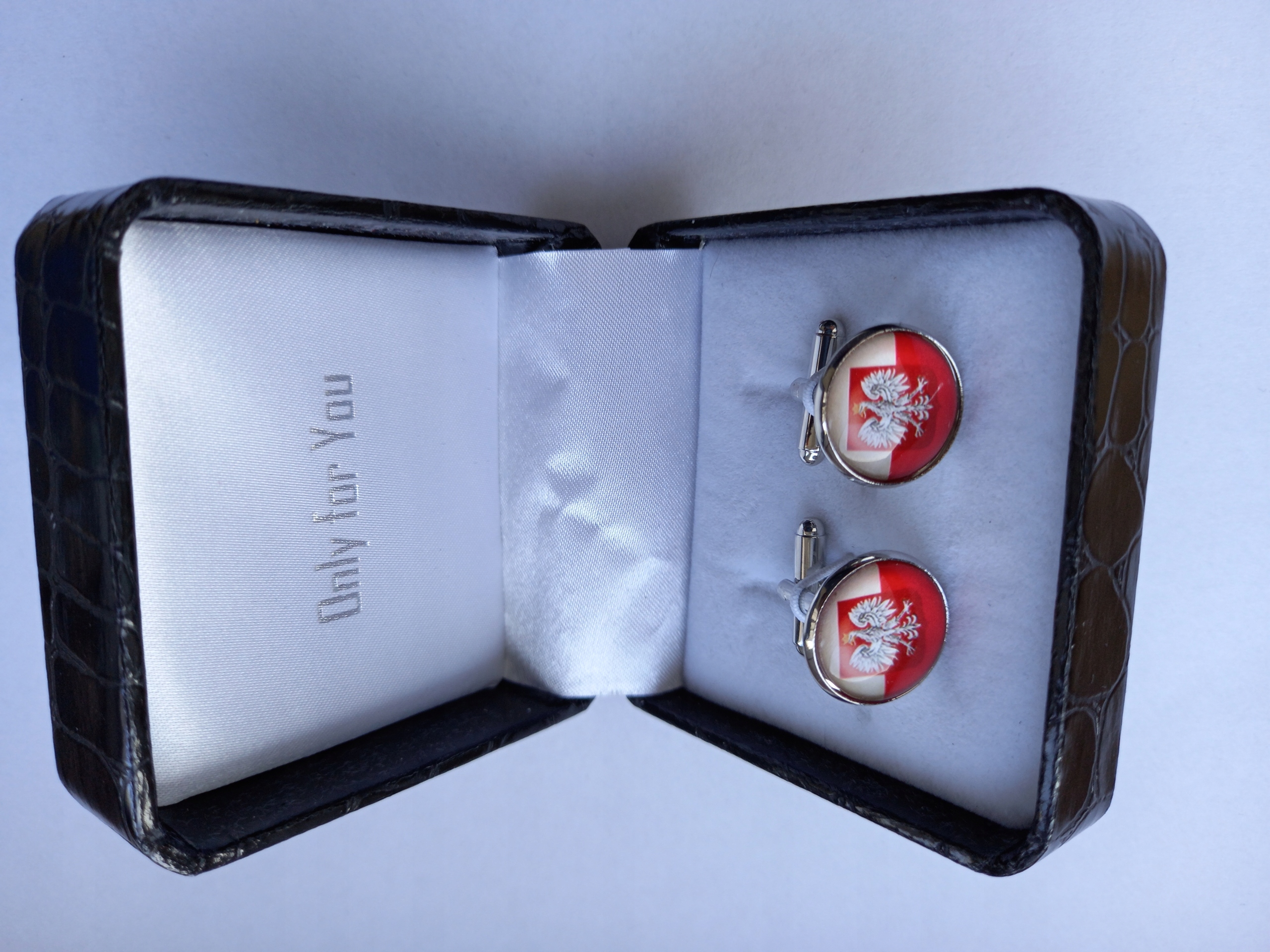 Sponky na košili k svátku nezávislosti Polska Orel