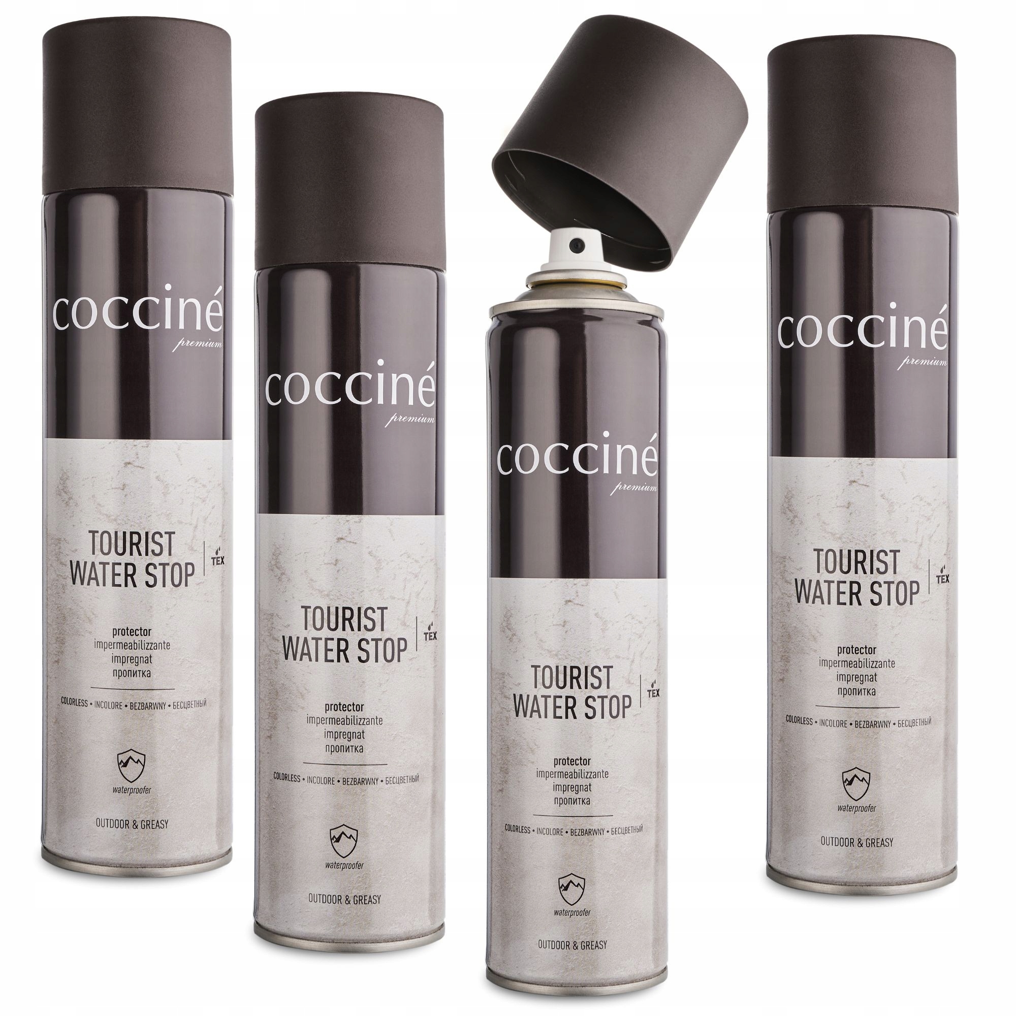 Set 4v1 Protector Na Obuv Vodotěsný Sprej