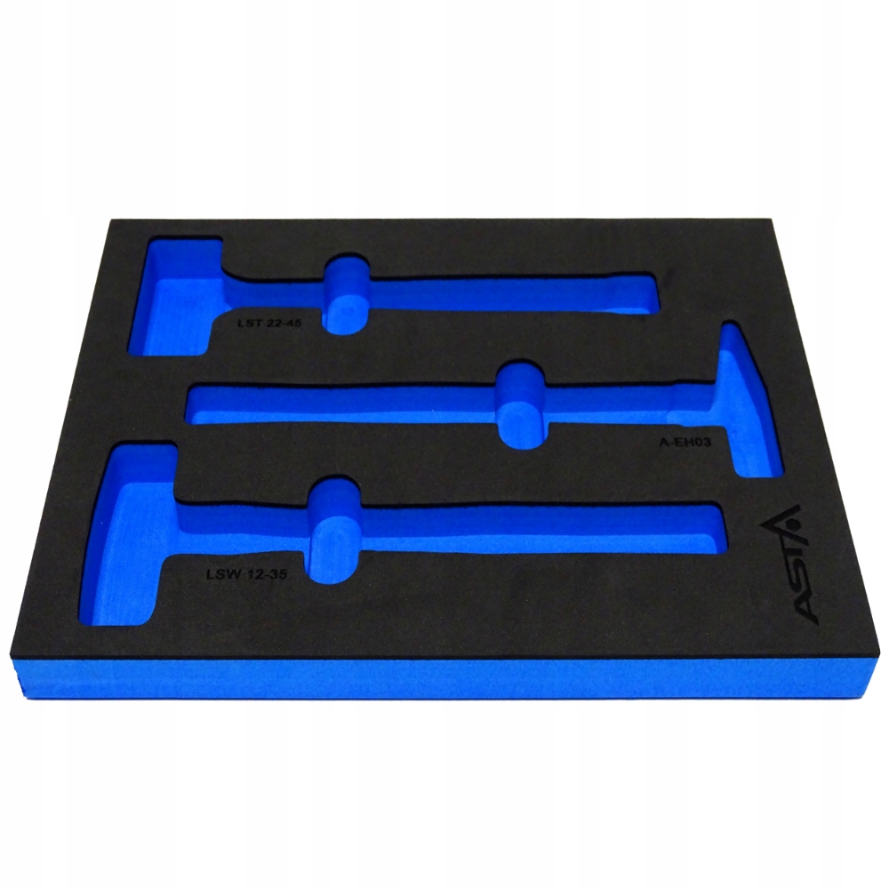 Wkład pianka na młotki do wózka narzędziowego Asta Kod producenta APF-17