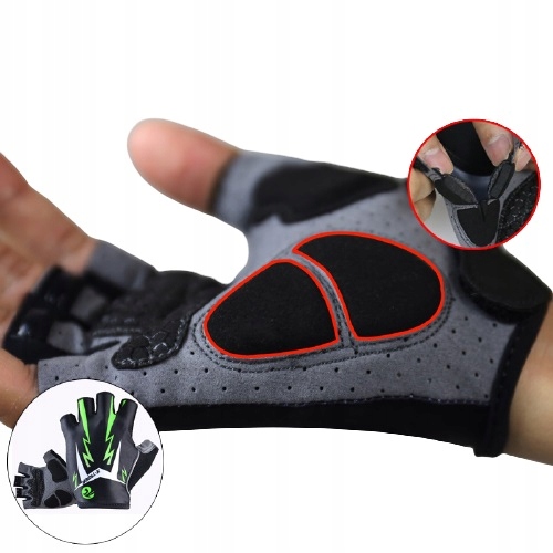 RĘKAWICZKI ROWEROWE MĘSKIE ŻELOWE BEZ PALCÓW PRO Kod producenta RĘKAWICZKI ROWEROWE MĘSKIE ŻELOWE