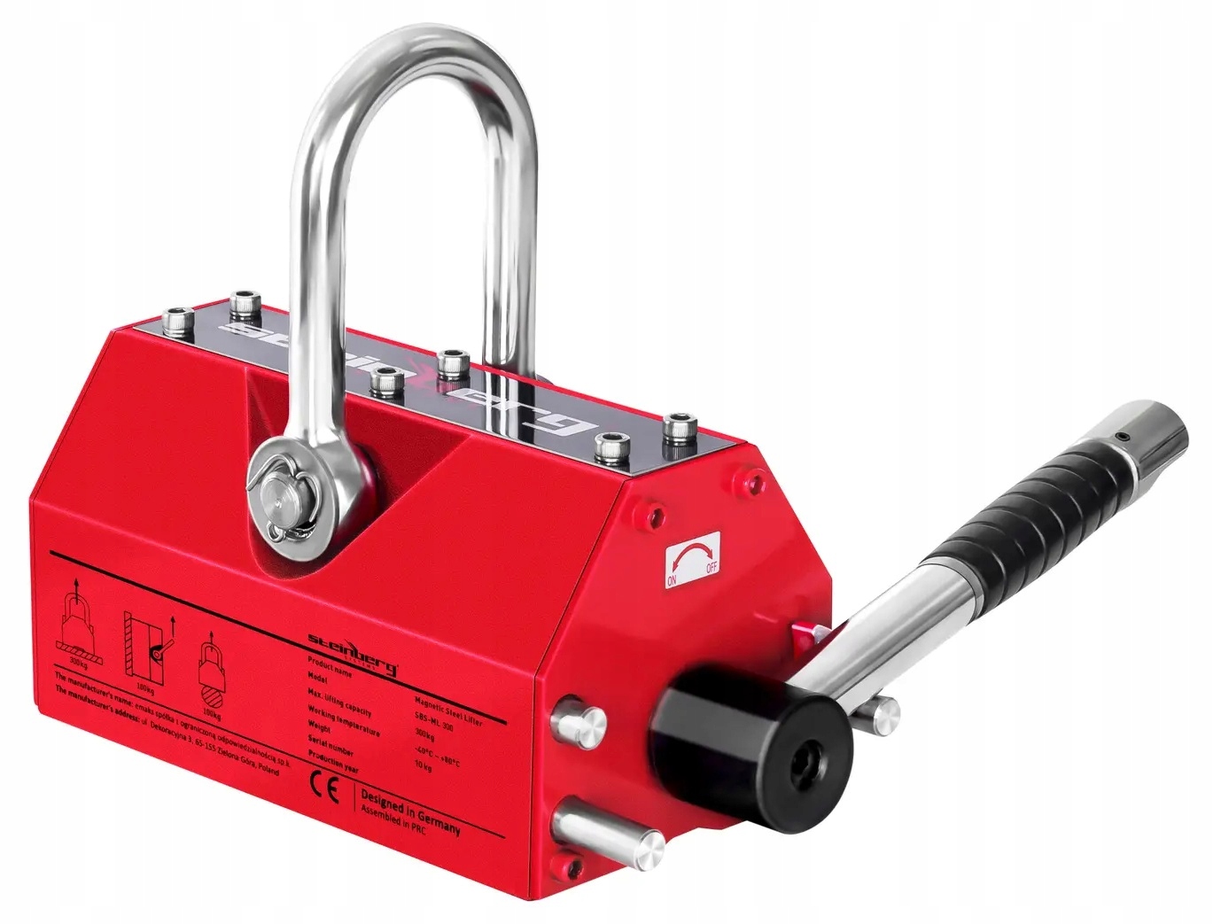 Magnetický zvedák 300 kg Steinberg Sbs-ml 300 10030202