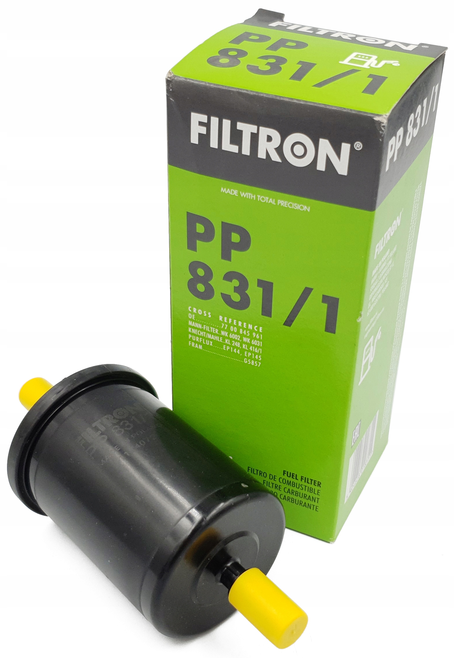 Filtro Carburante PP831/1 - Compatibile Con Renault, Peugeot, Nissan E Altri