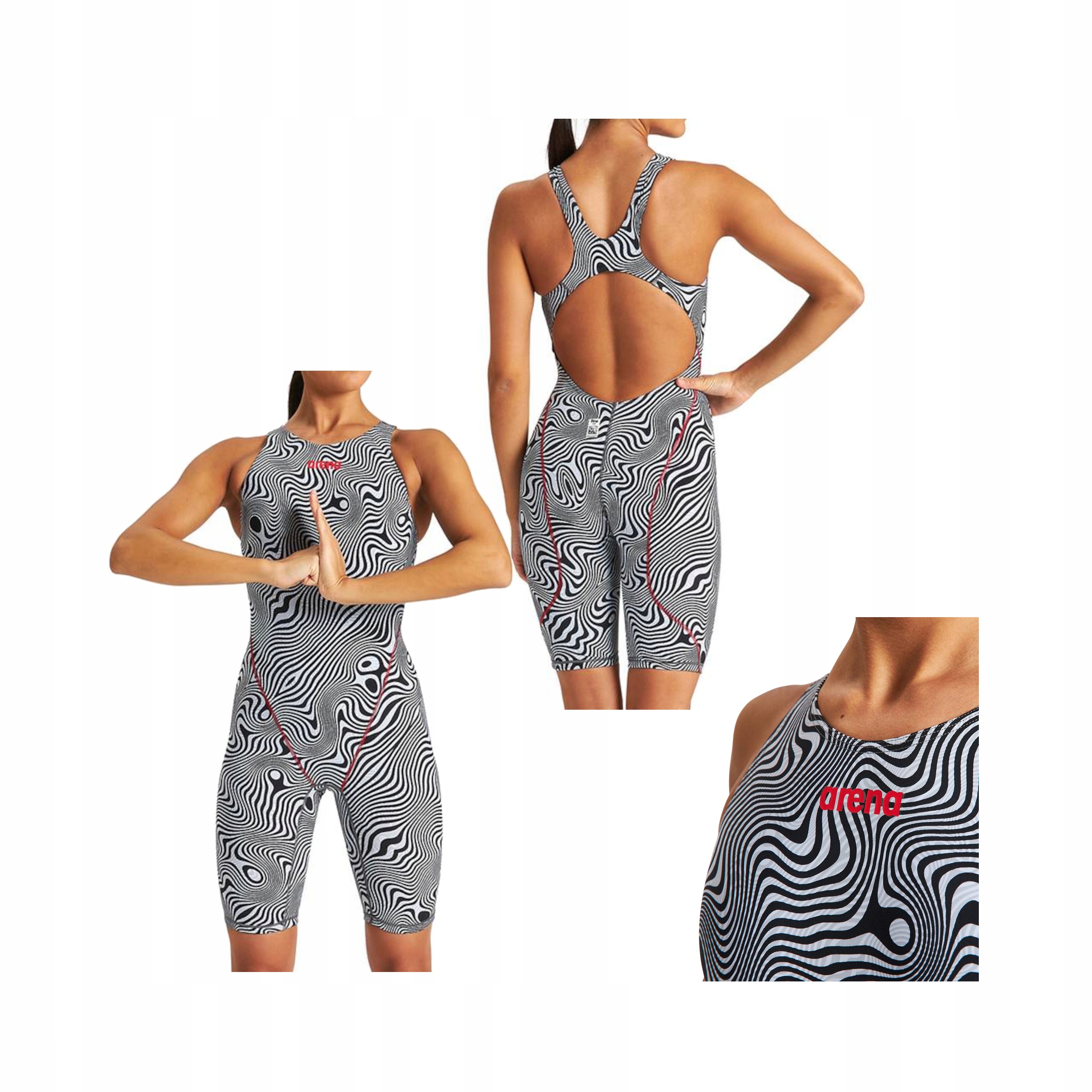 Dámské Jednodílné Plavky Arena Powerskin St 2.0 Le Illusion 26