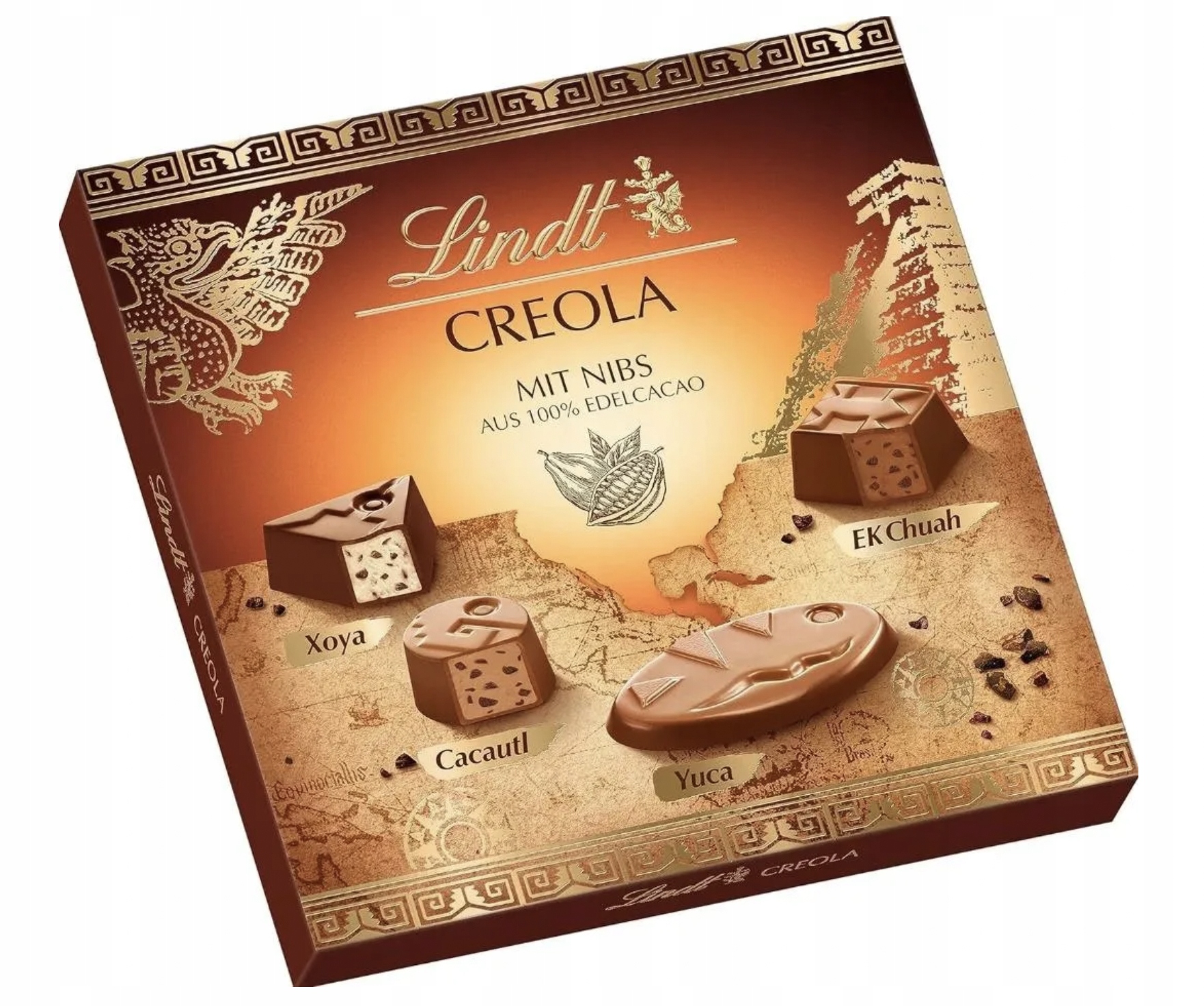Lindt Creola směs pralinek s jemným kakaem