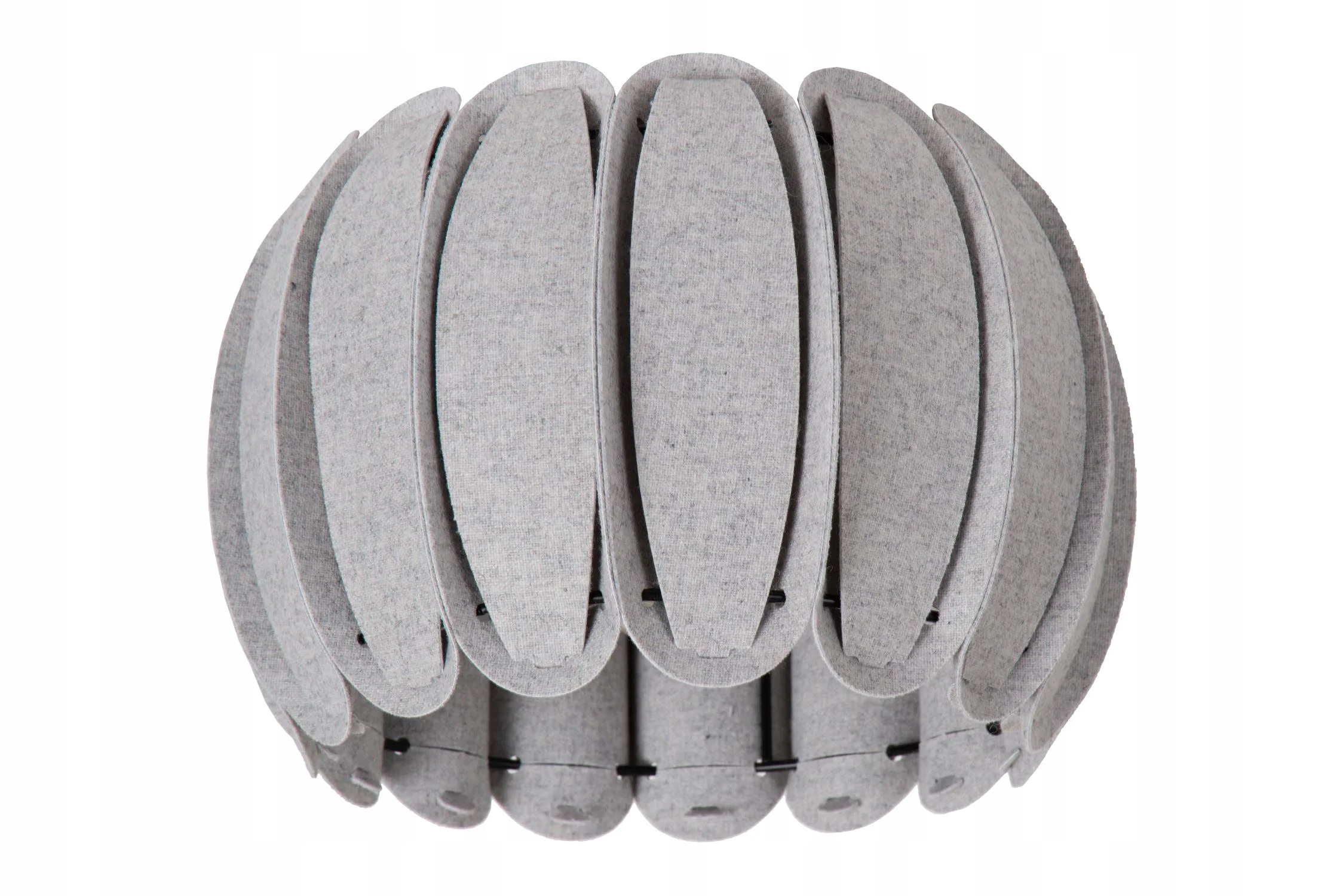 Stropní svítidlo z plsti šedá kulatá 30 cm do ložnice obývacího pokoje ozdobná Lucide