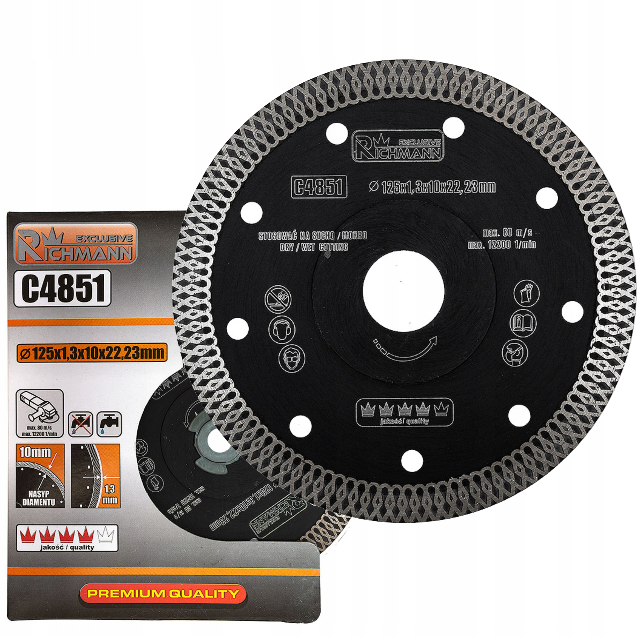 

Corona Tarcza Diamentowa Cienka Płytek Gresu 125MM