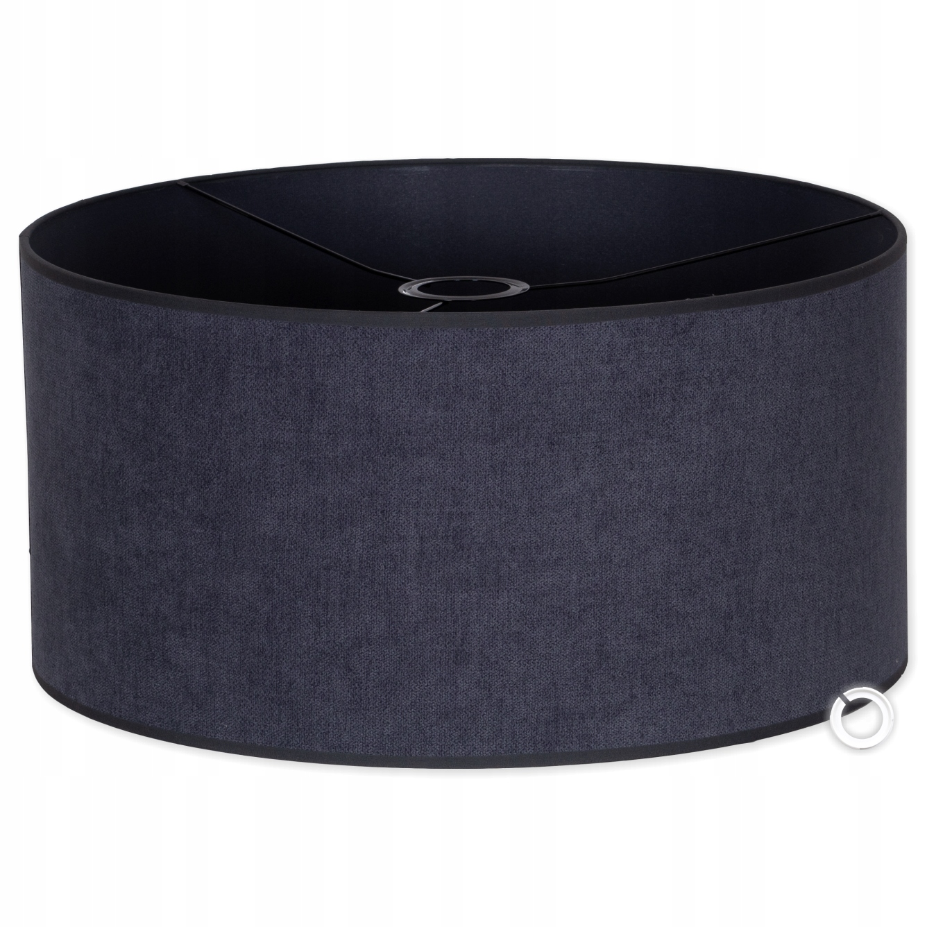 kulatý kulatý válec tuba 50 cm Antracit stínidlo lustr Válec moderní