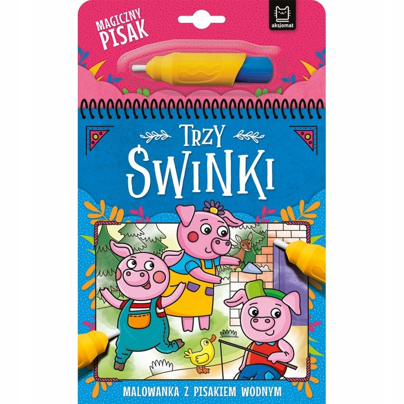 

Trzy świnki Malowanka z Pisakiem Wodnym Wodna